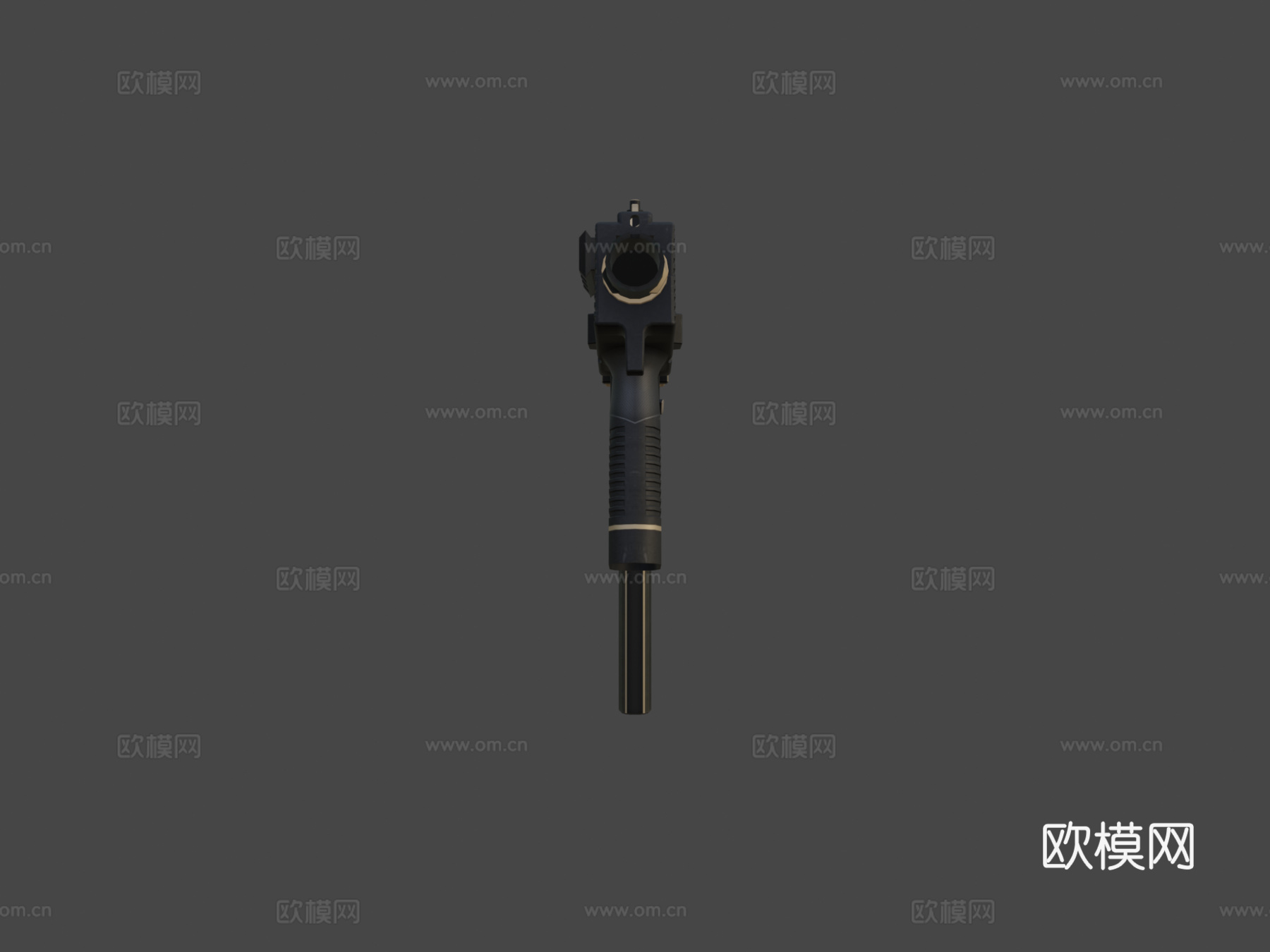 MP9-沙漠突击3d模型
