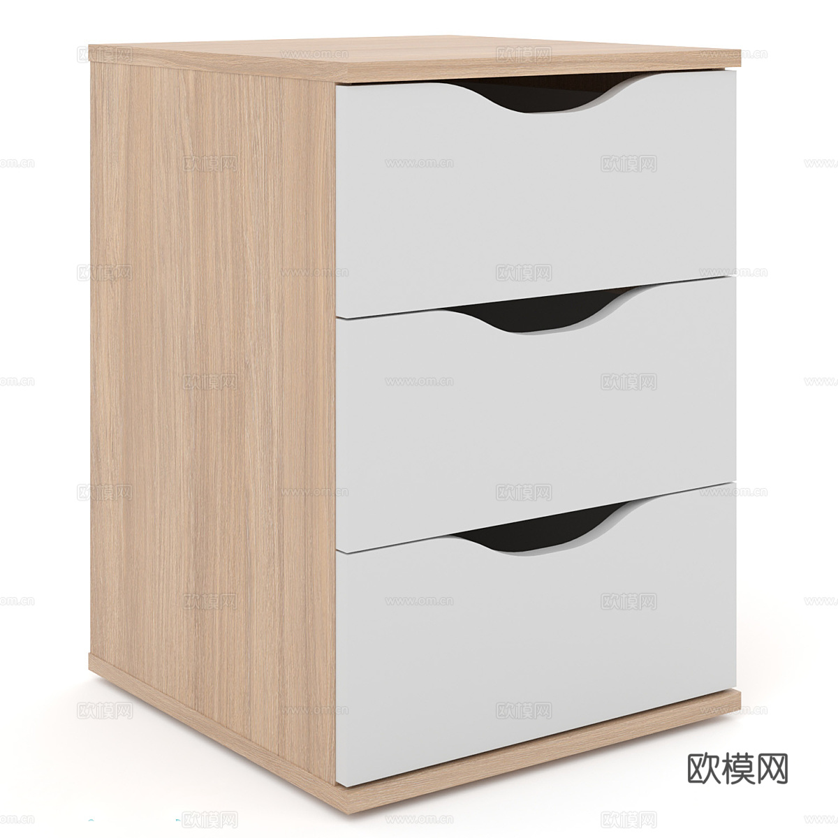 斗柜 边柜免费3d模型