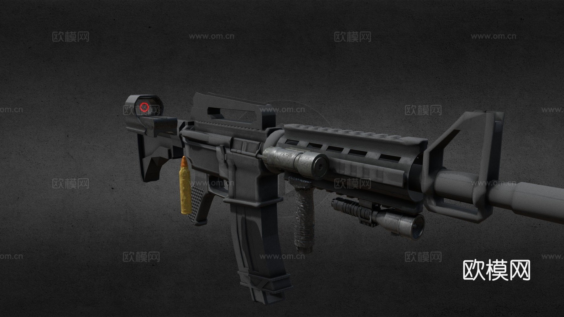M4A13d模型