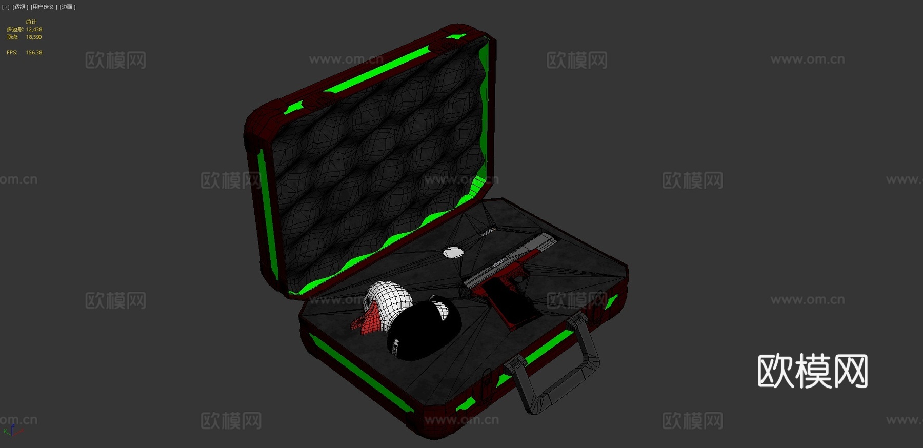 杀手-箱子3d模型
