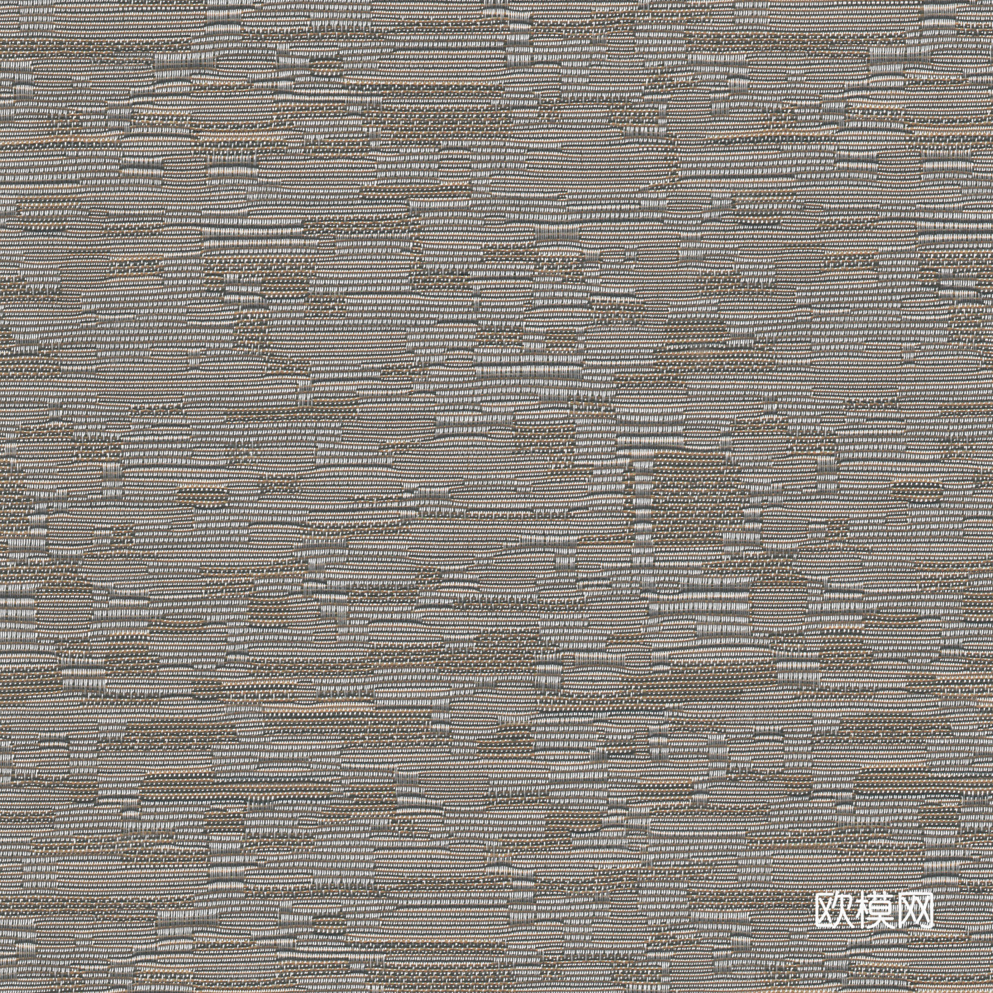 褐色布纹