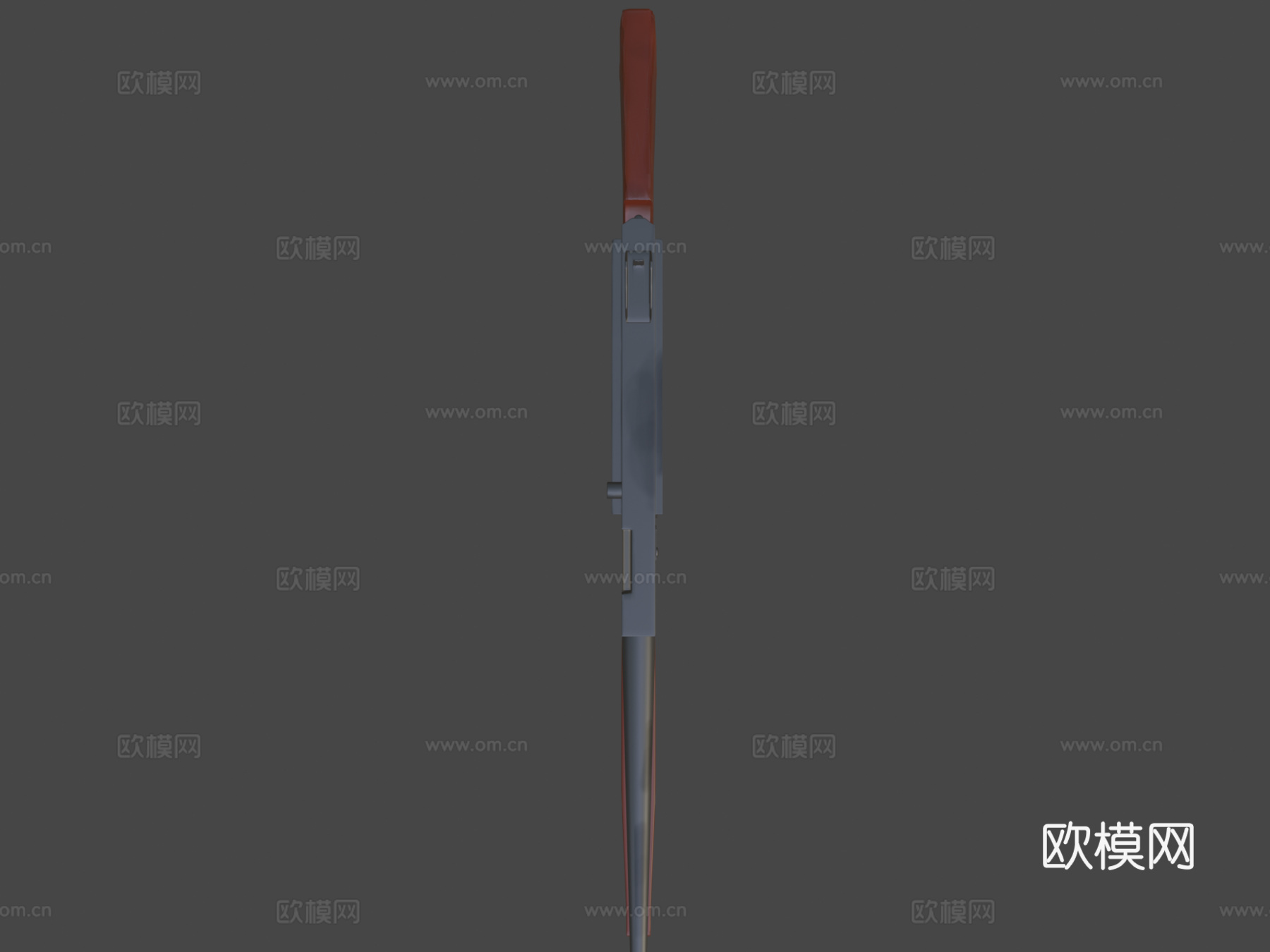 M1A1汤姆森冲锋枪(V1)3d模型