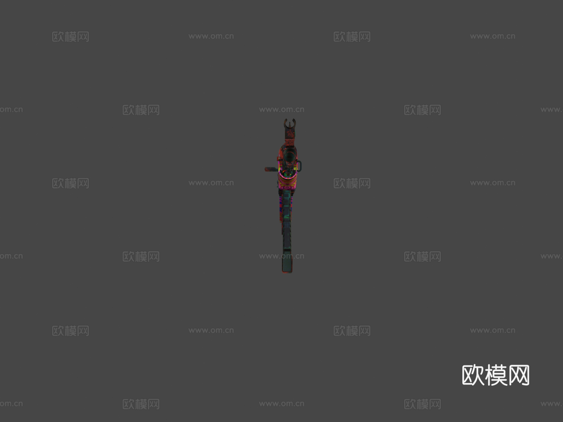 AK47-人民的力量3d模型