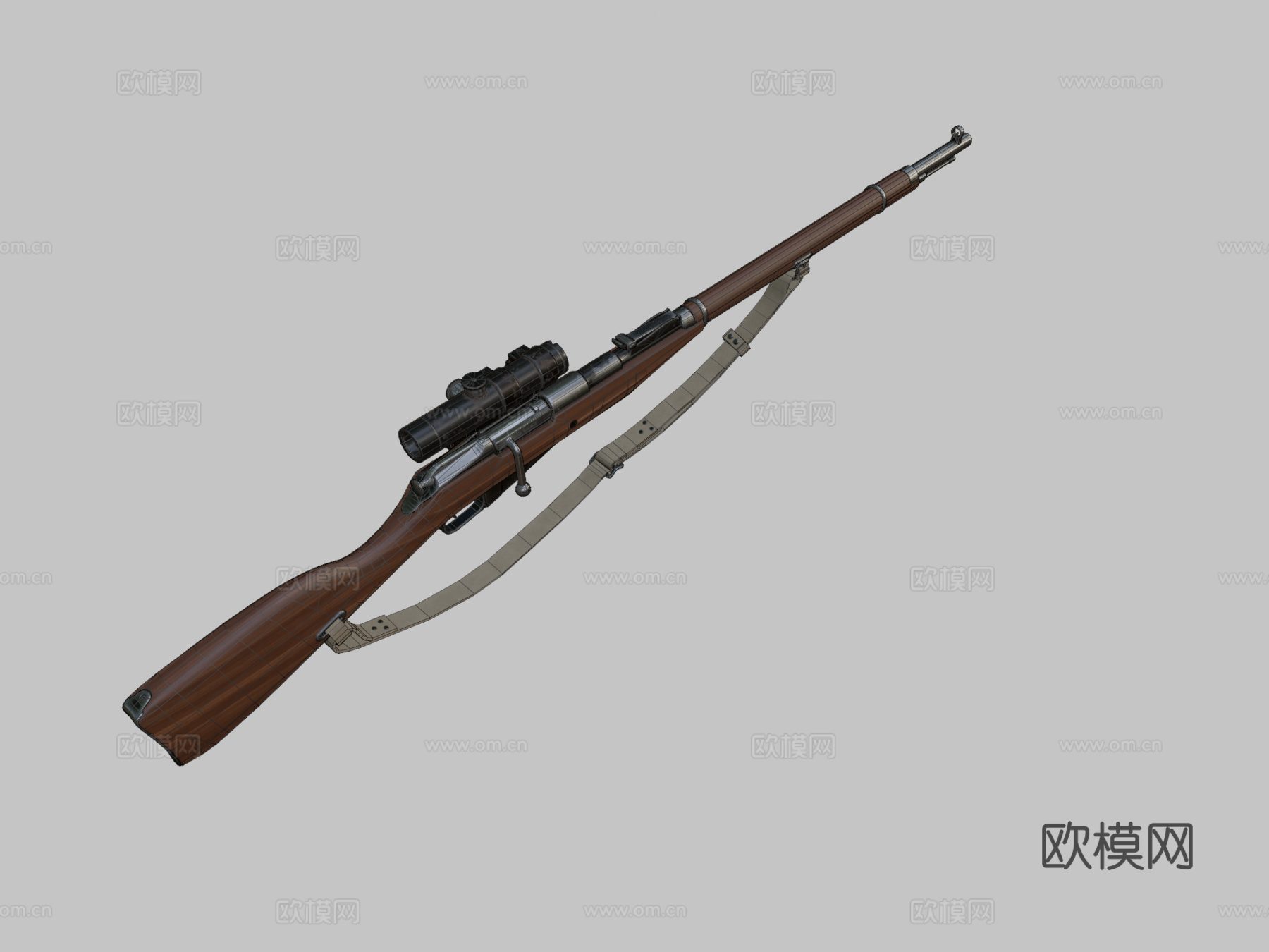 莫辛纳甘M913d模型