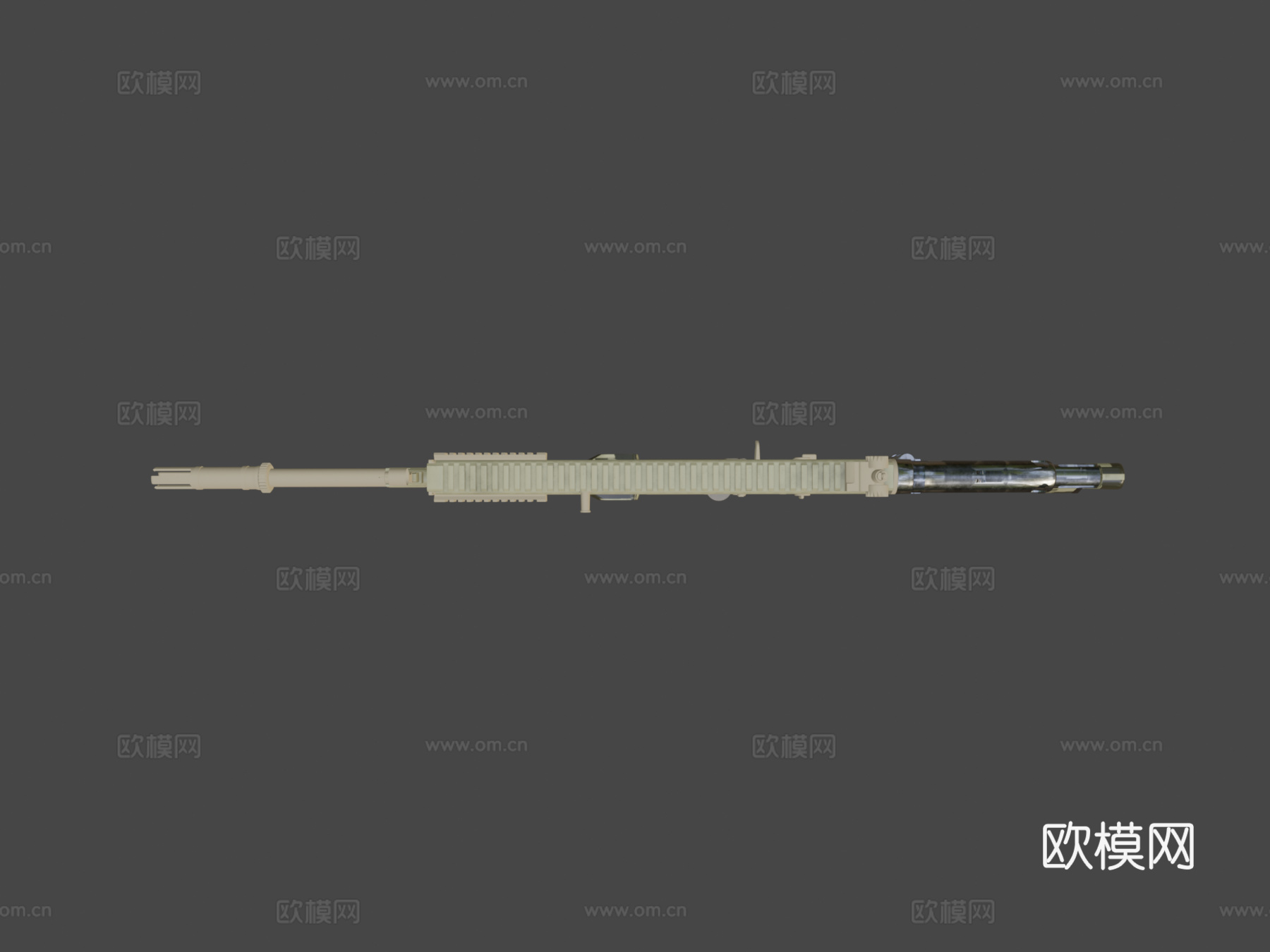 FN SCAR-H步枪3d模型
