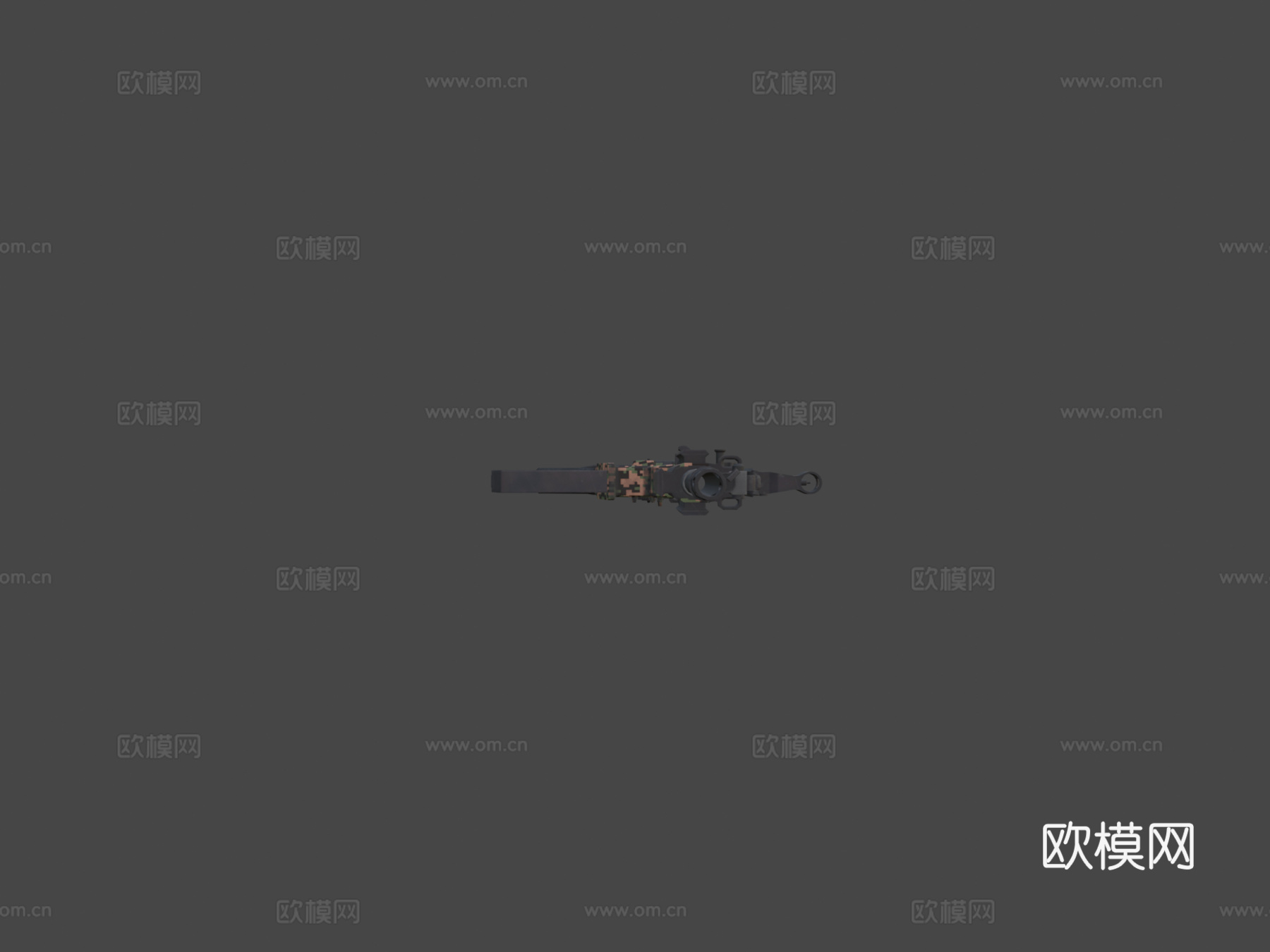 丛林数码-SCAR-L-PUBG3d模型