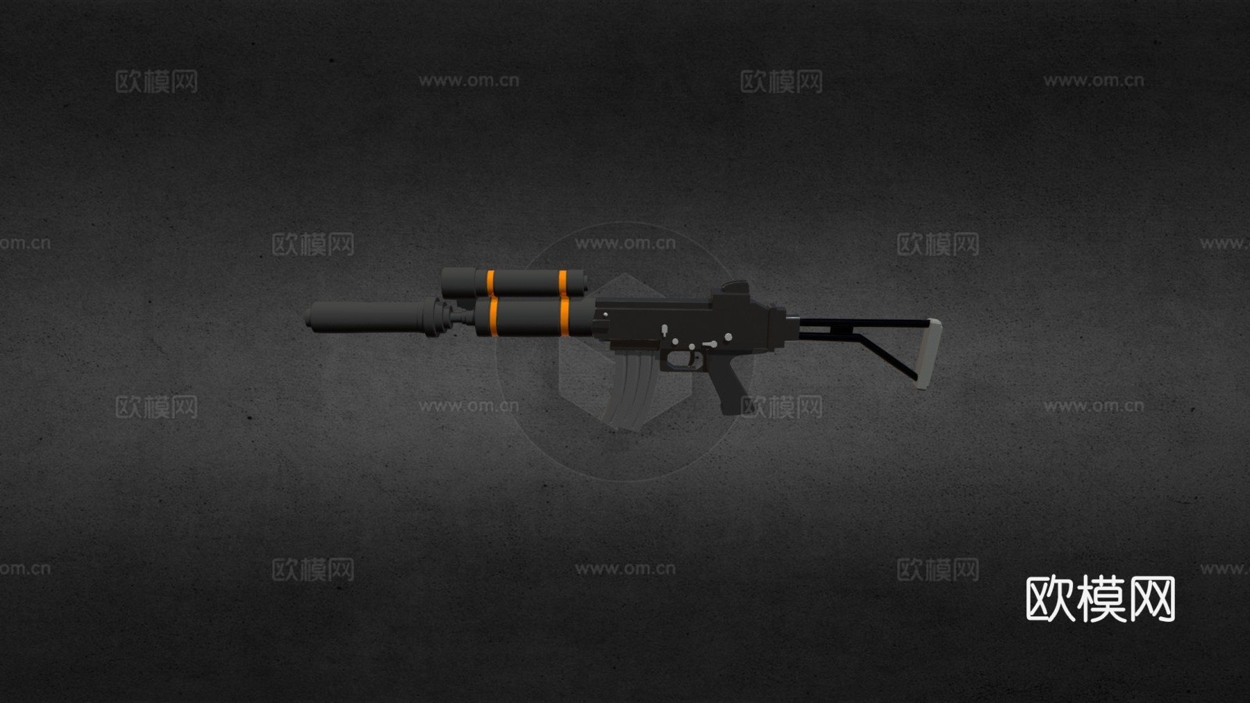 AMMRS4步枪3d模型