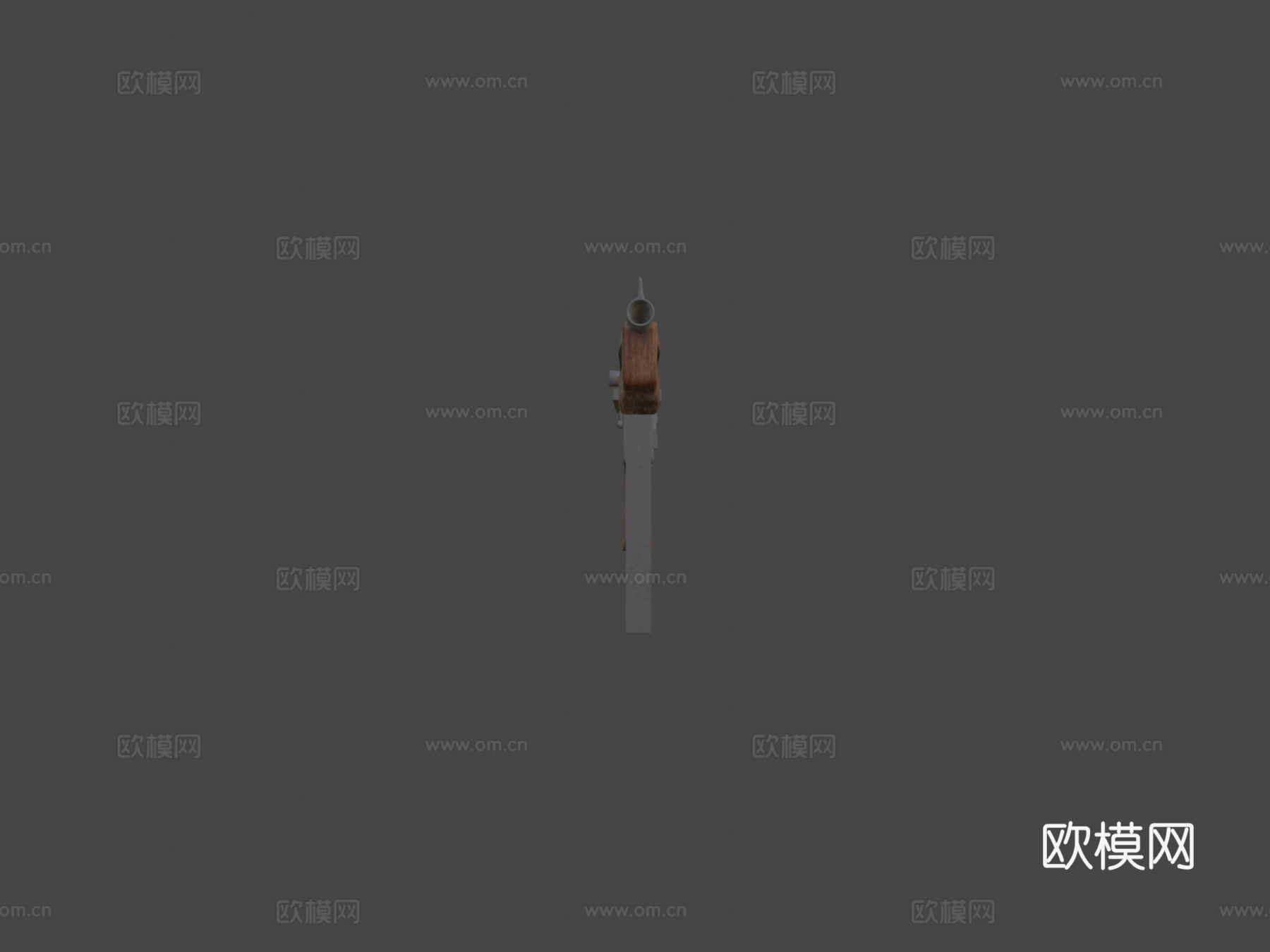 M1A1汤姆森冲锋枪(V2)3d模型