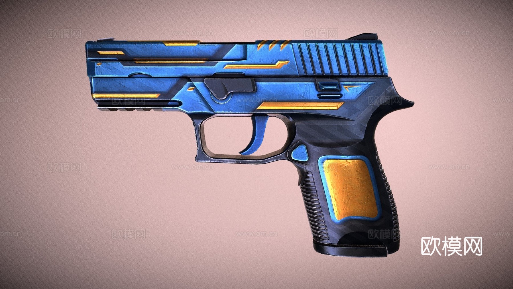 P250(德韦恩)_13d模型