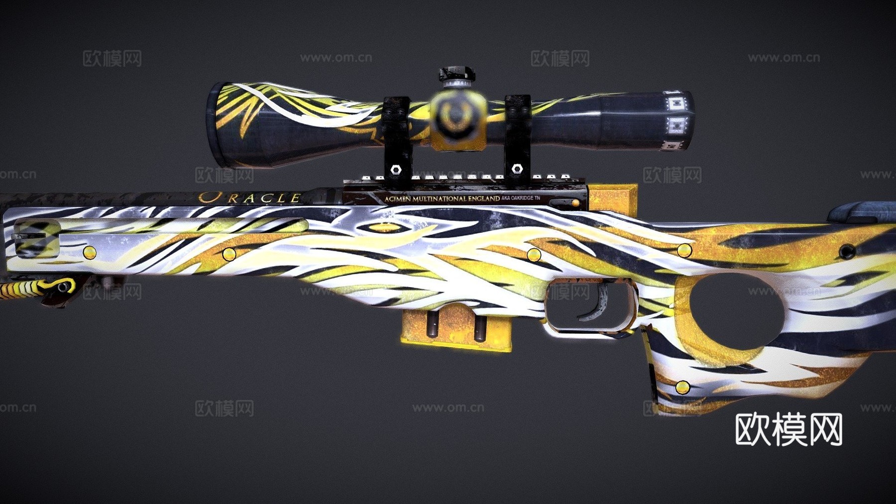 AWP-神谕(拱门琼斯)_13d模型