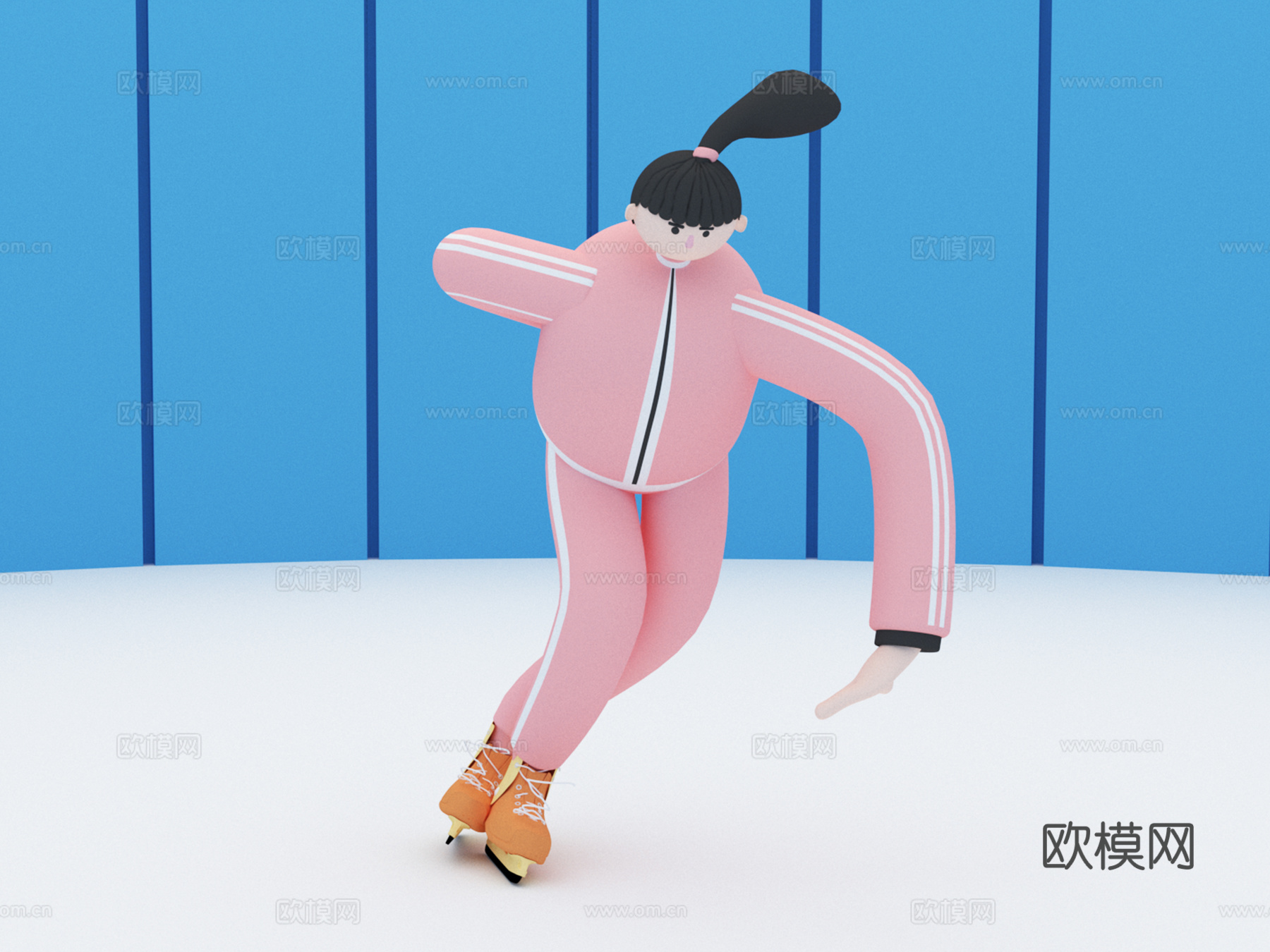人物 卡通人物3d模型