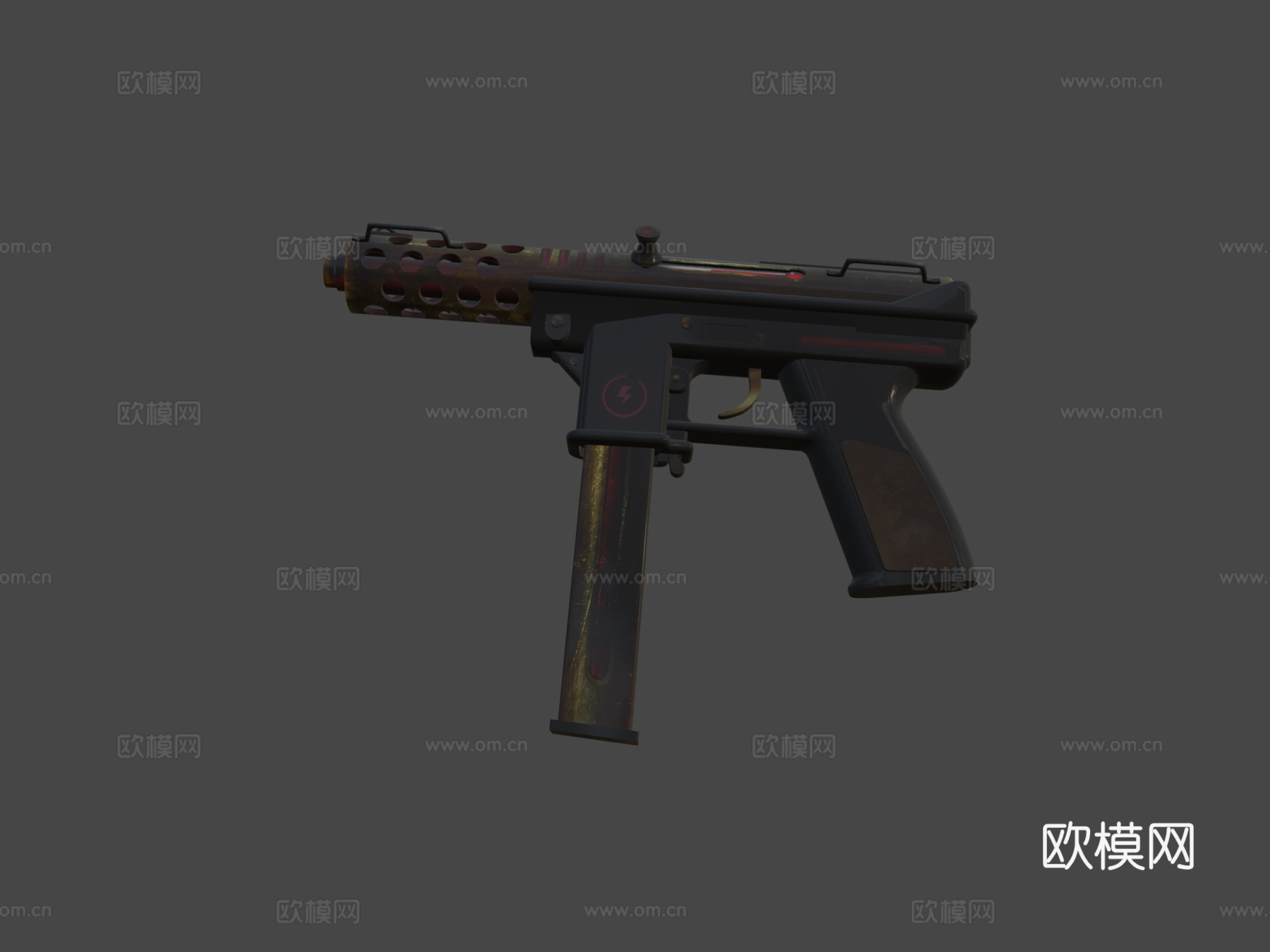 蒸汽朋克-TEC93d模型
