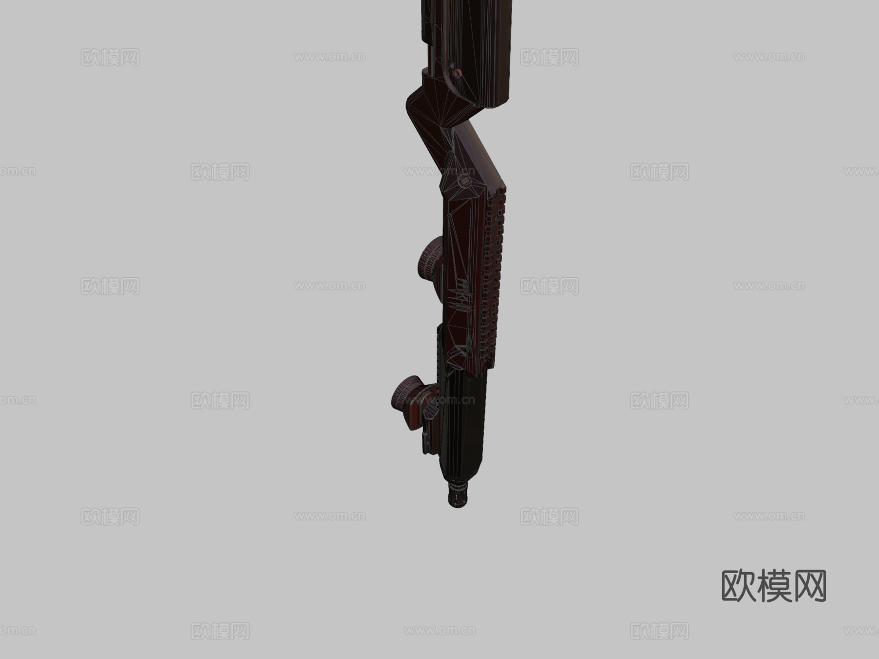 VR枪托虚拟步枪系统MK-II3d模型