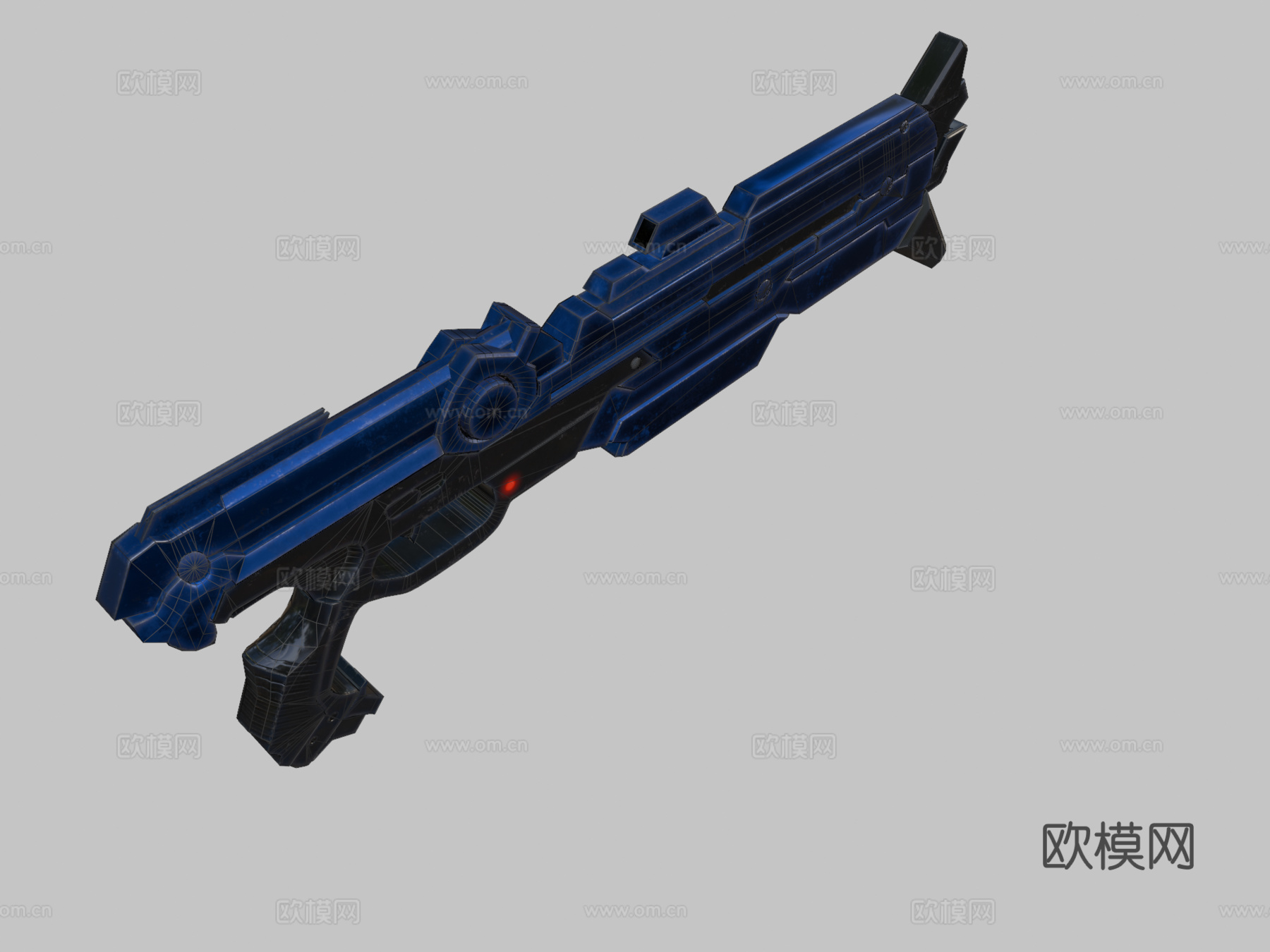 科幻武器3d模型