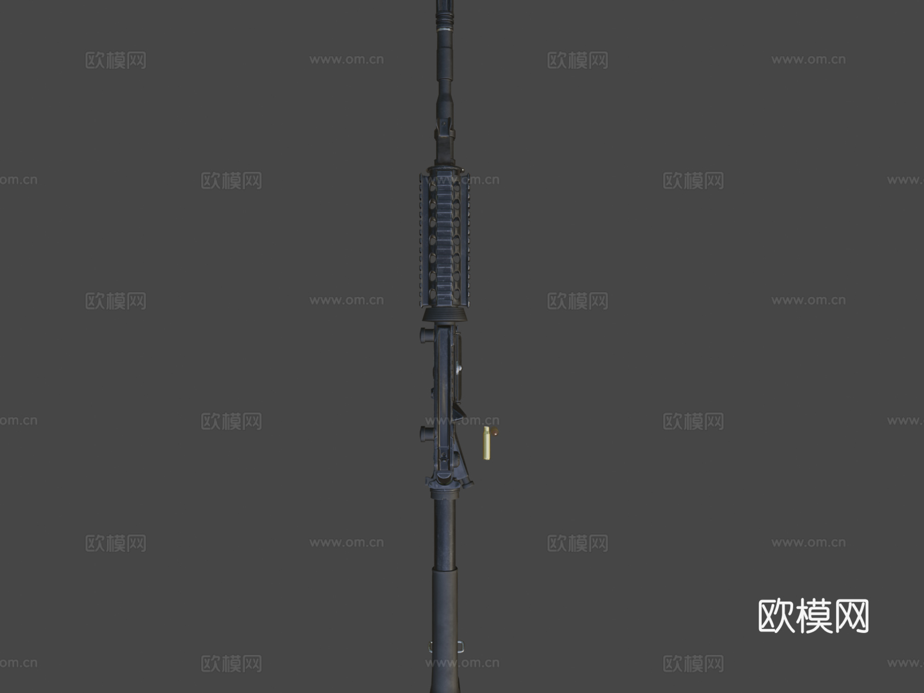 柯尔特M4A1卡宾枪3d模型