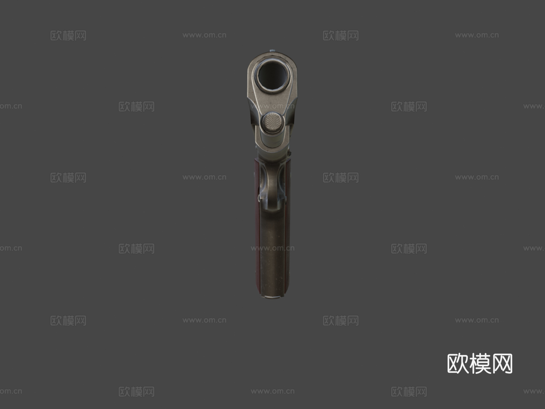 M1911A1手枪3d模型