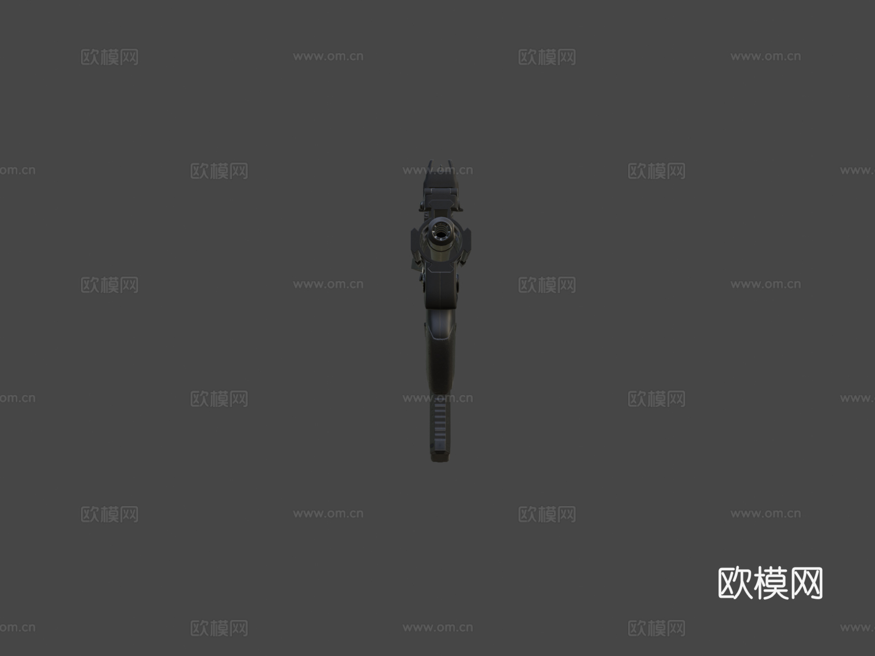 赫拉CQR步枪3d模型