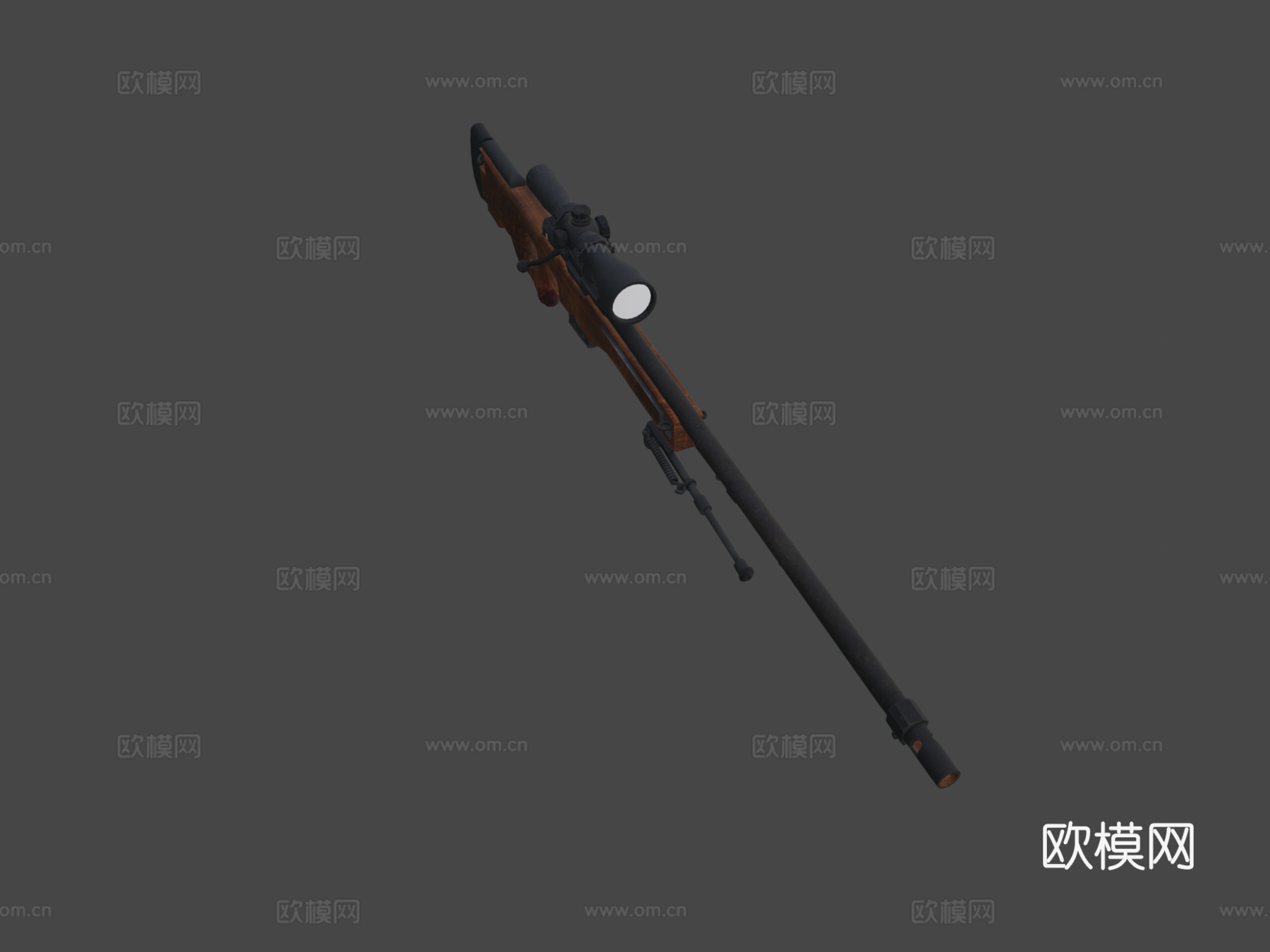 AWP-神射手3d模型
