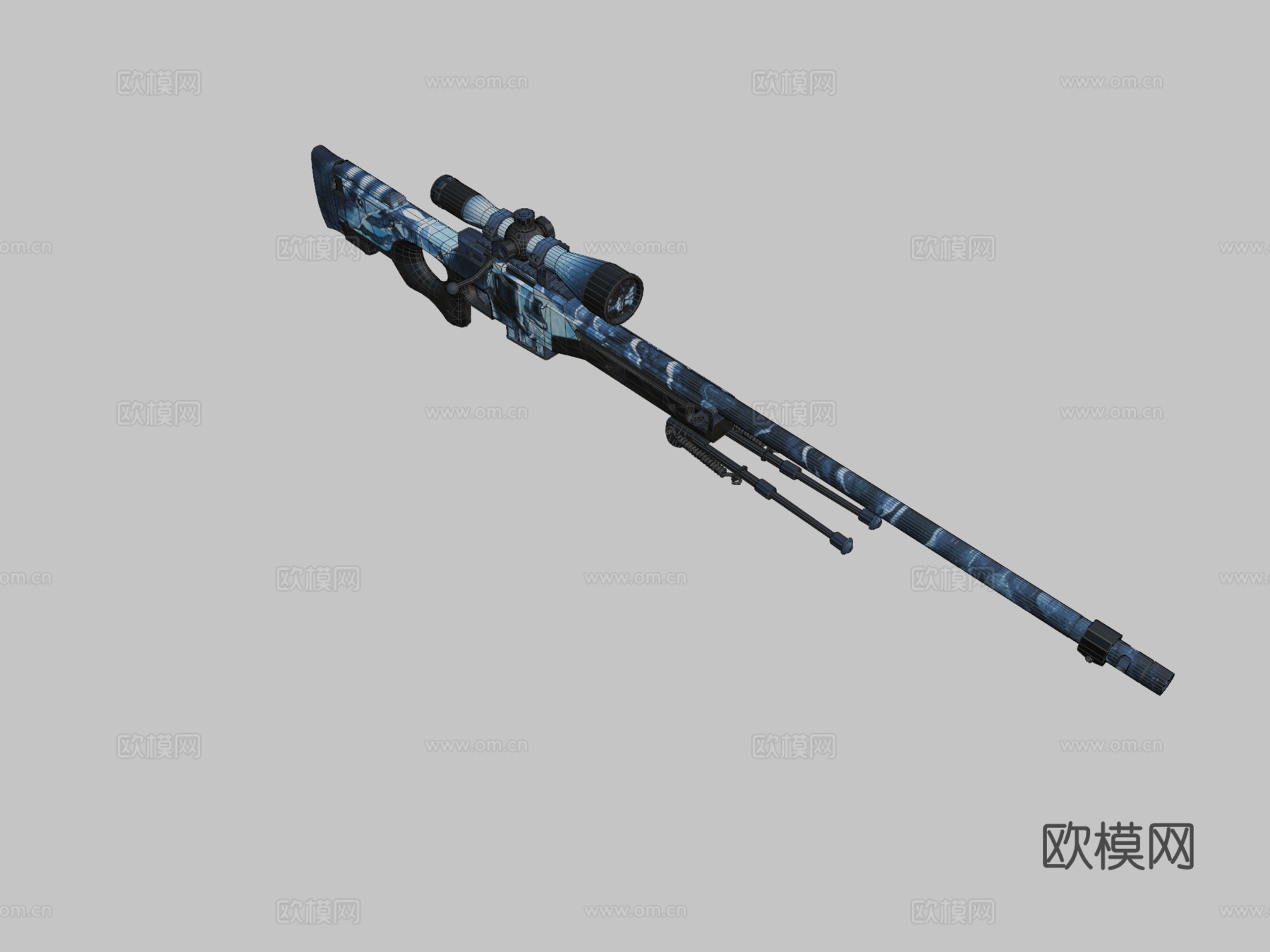 AWP-实验04号3d模型