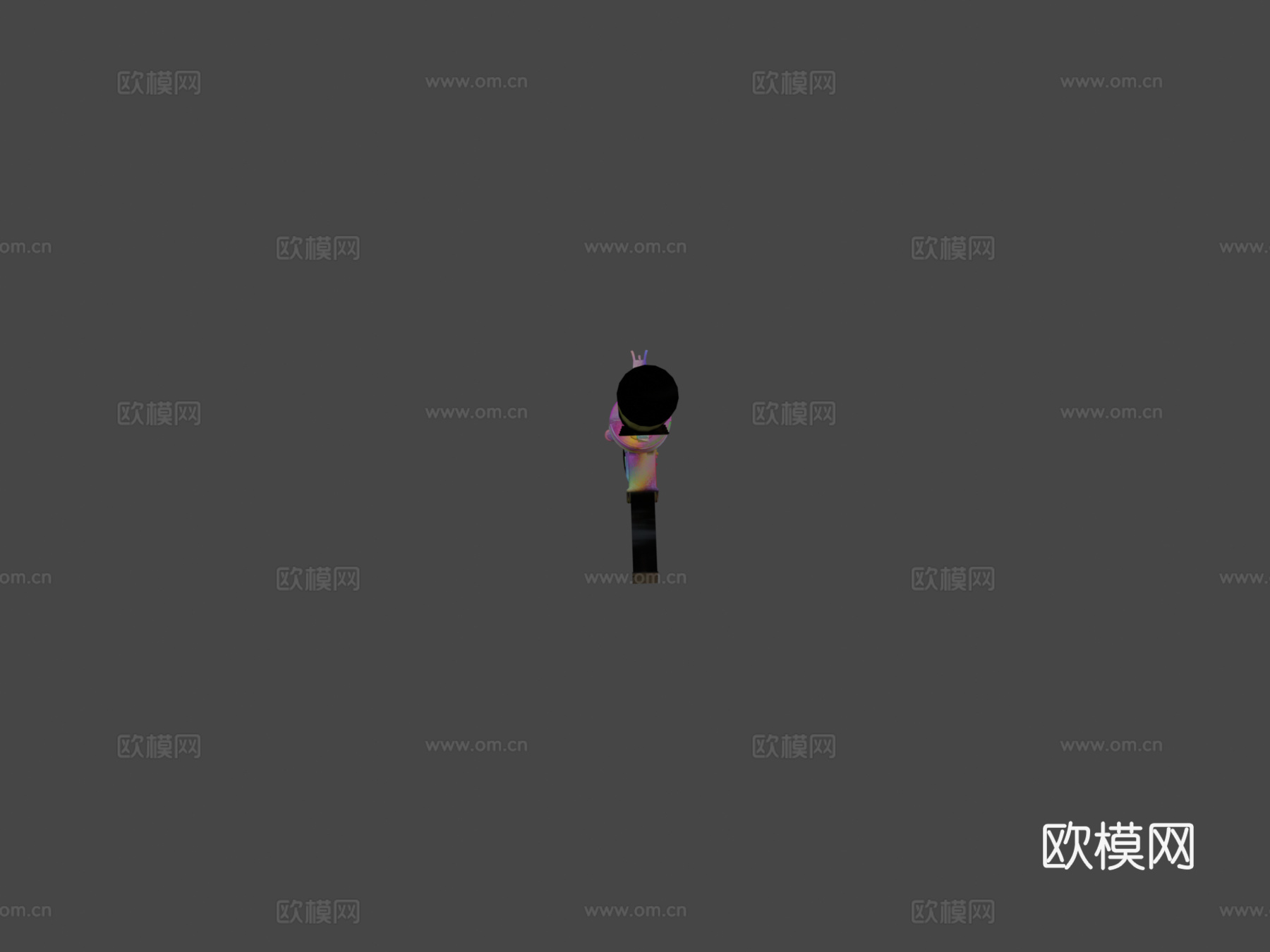 M4A1-S彩虹光泽-VGO3d模型