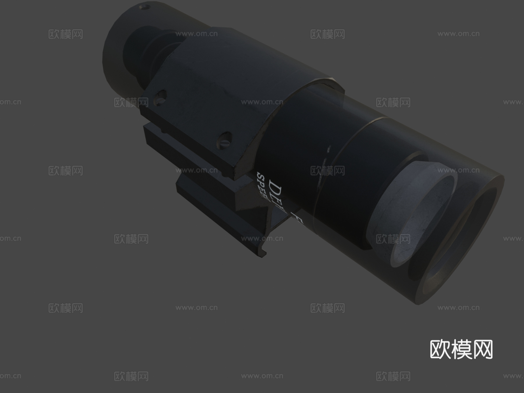 G2V3战术手电3d模型下载（渲染图7）