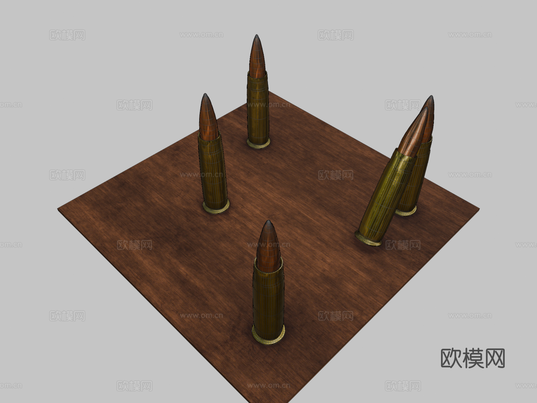 .62子弹3d模型