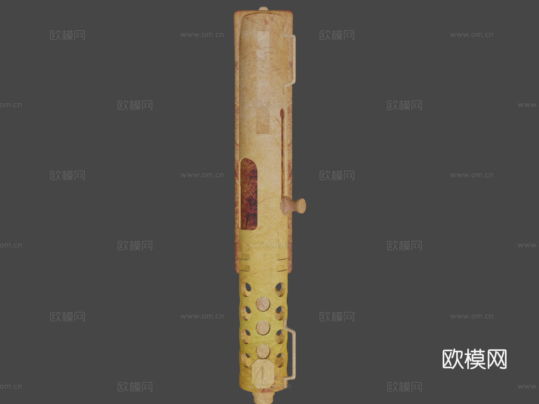 Tec-9-复古版3d模型
