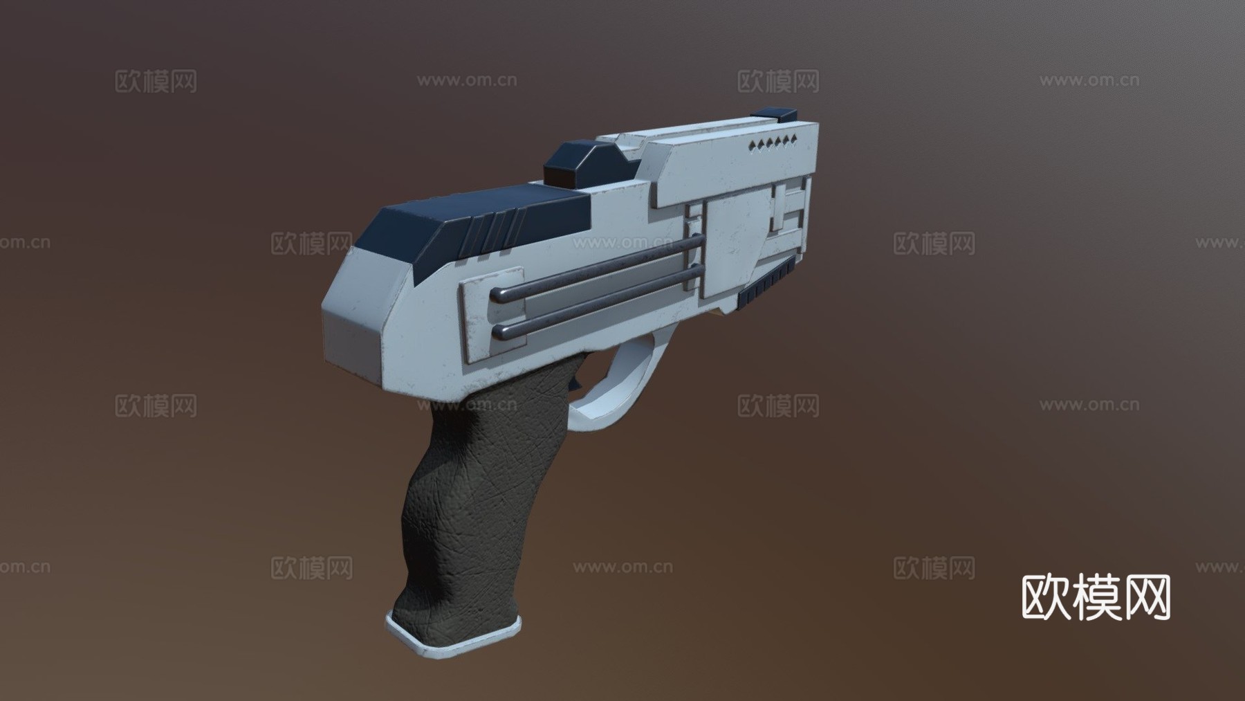 手持爆破器3d模型