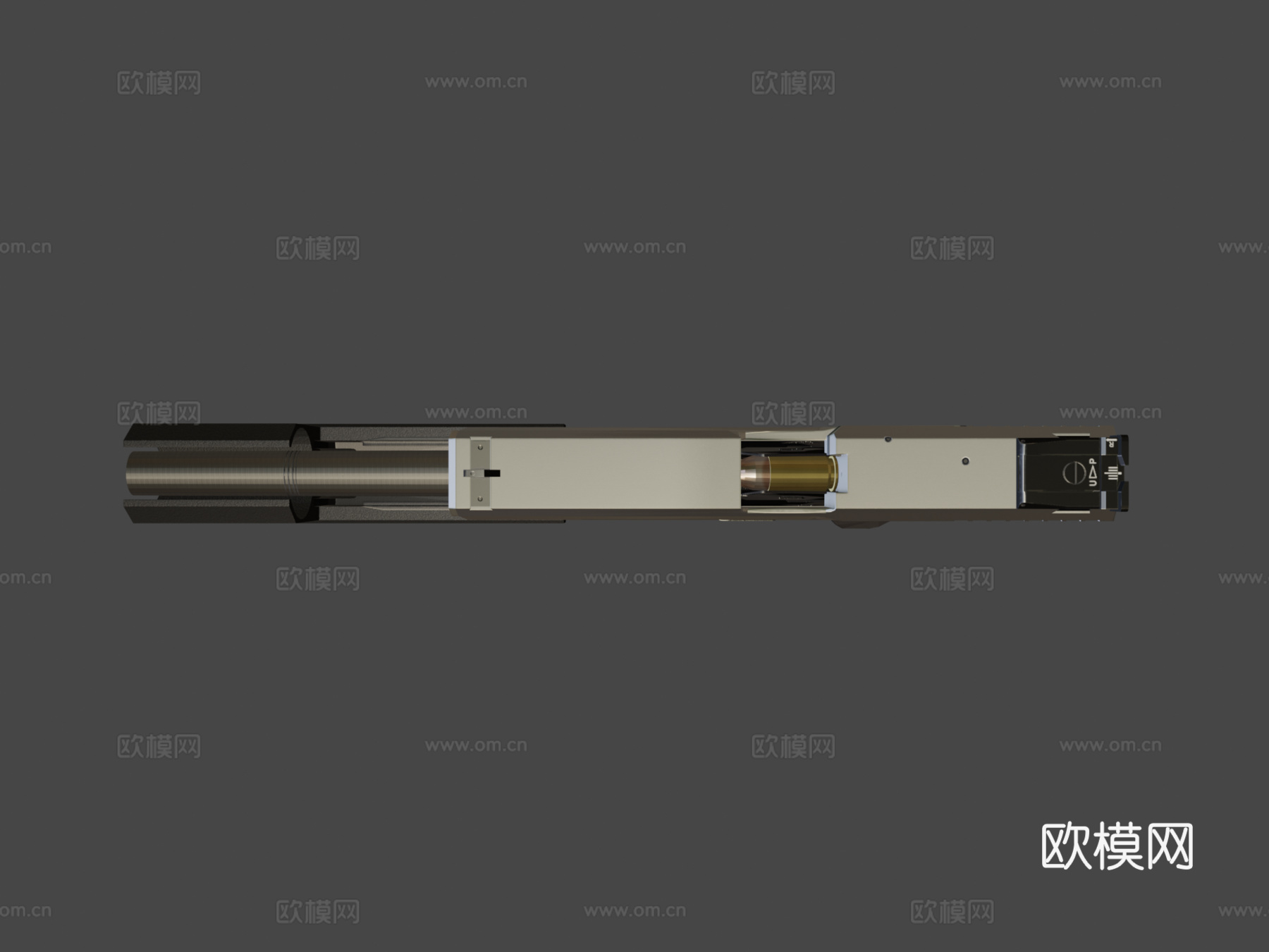 H&amp;K USP竞赛版3d模型