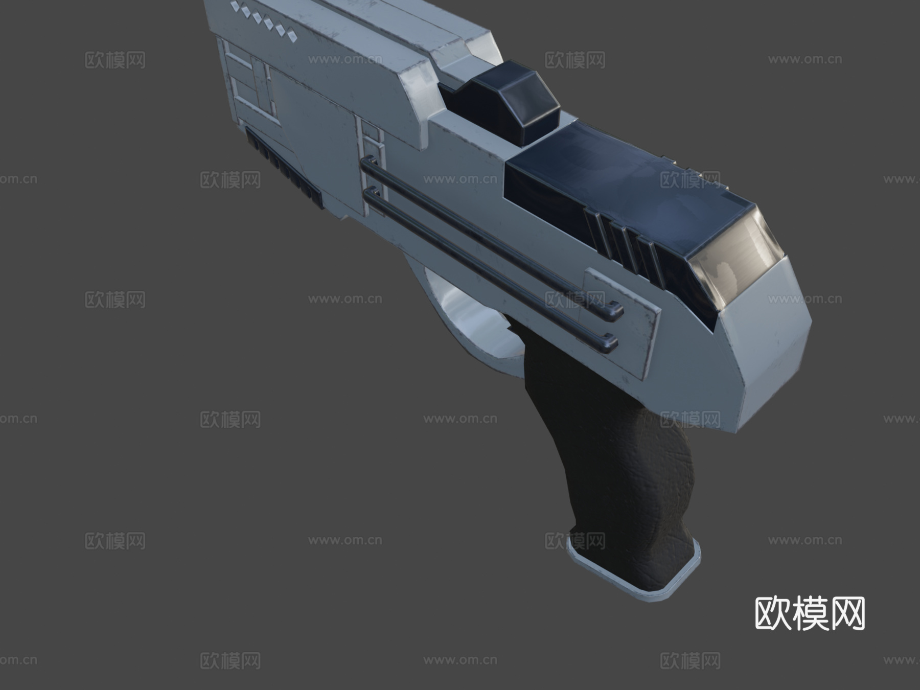 手持爆破器3d模型