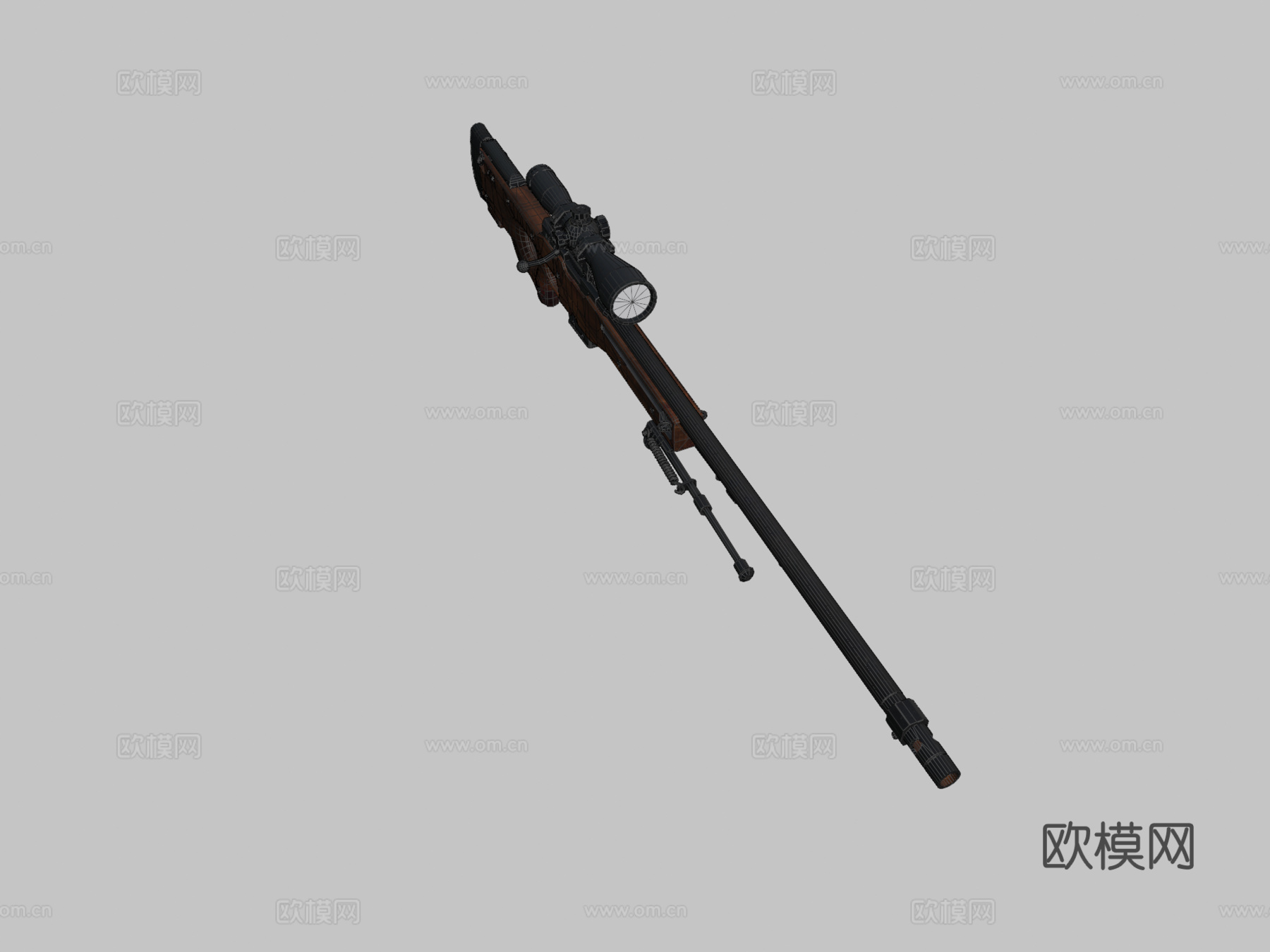 AWP-神射手3d模型
