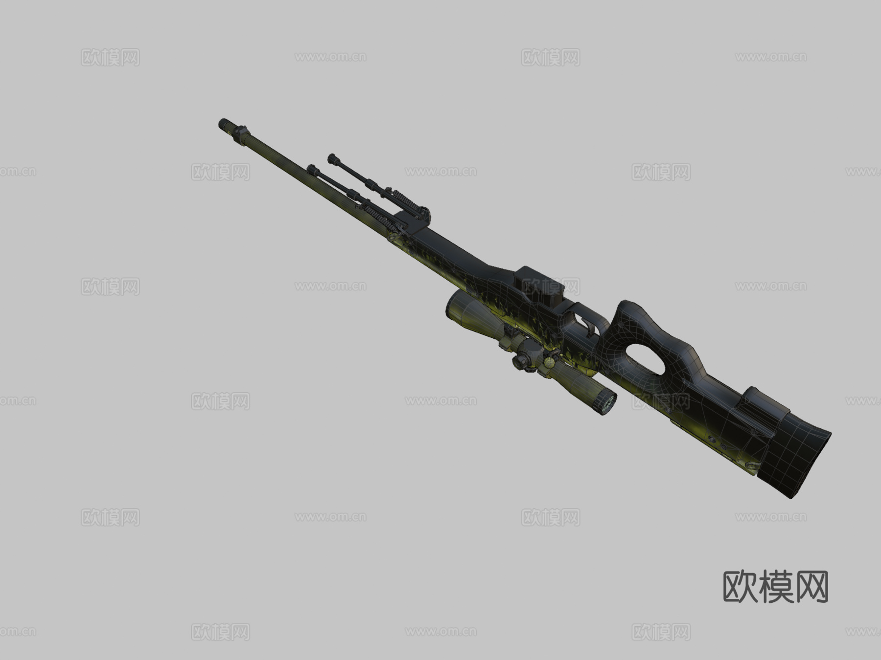 AWP-毒性3d模型