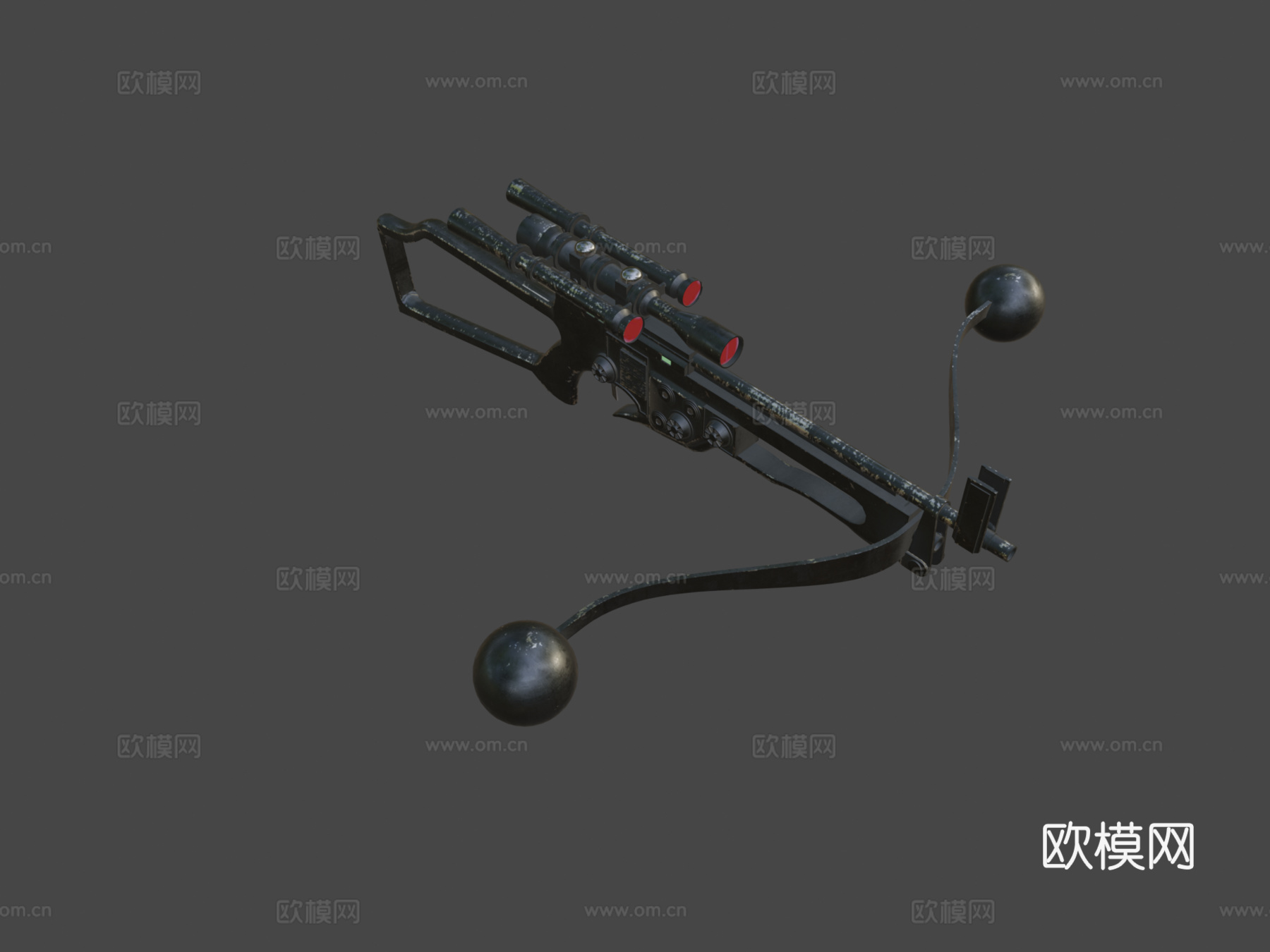 星球大战伍基弓弩3d模型