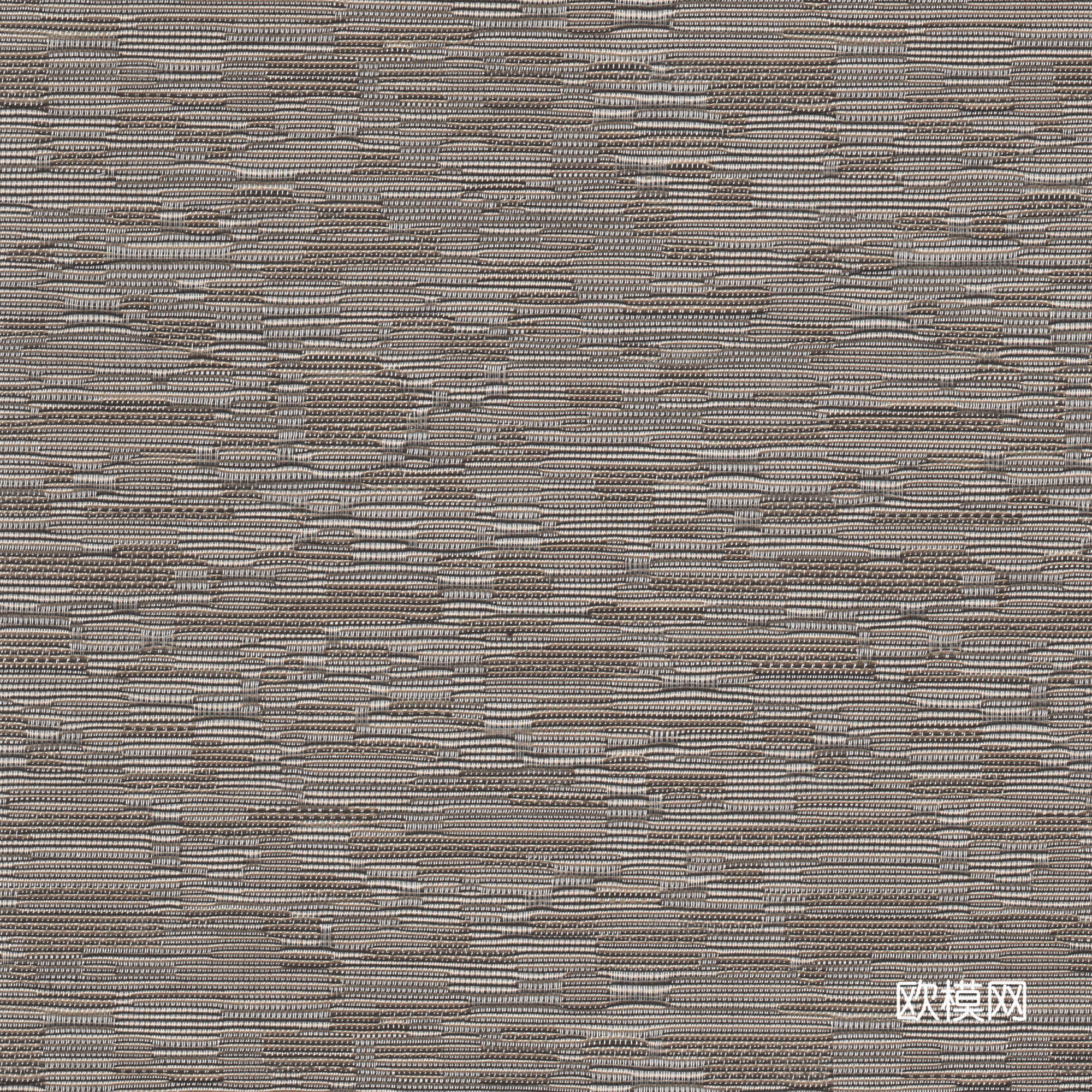 褐色布纹