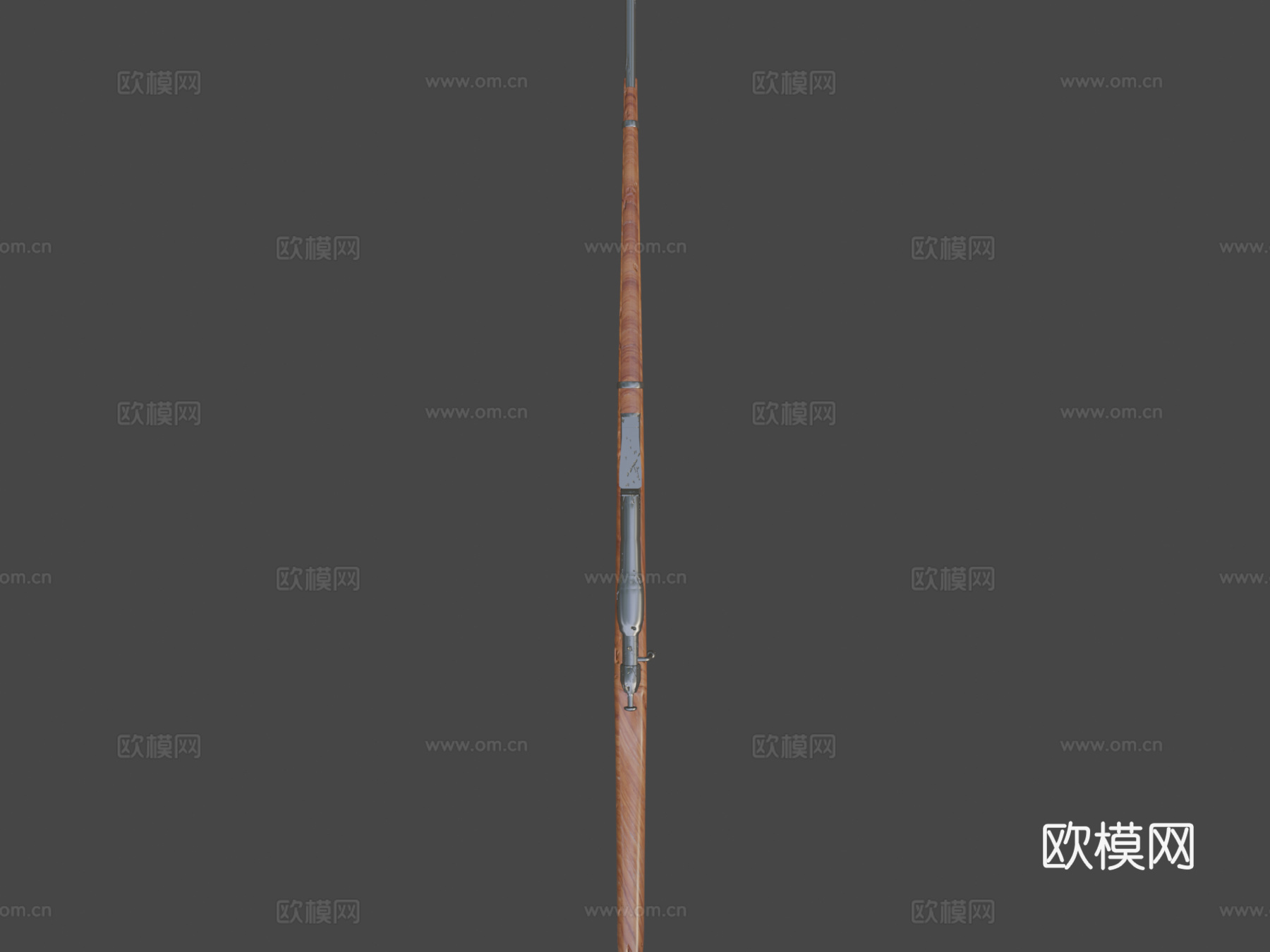 莫辛纳甘步枪3d模型