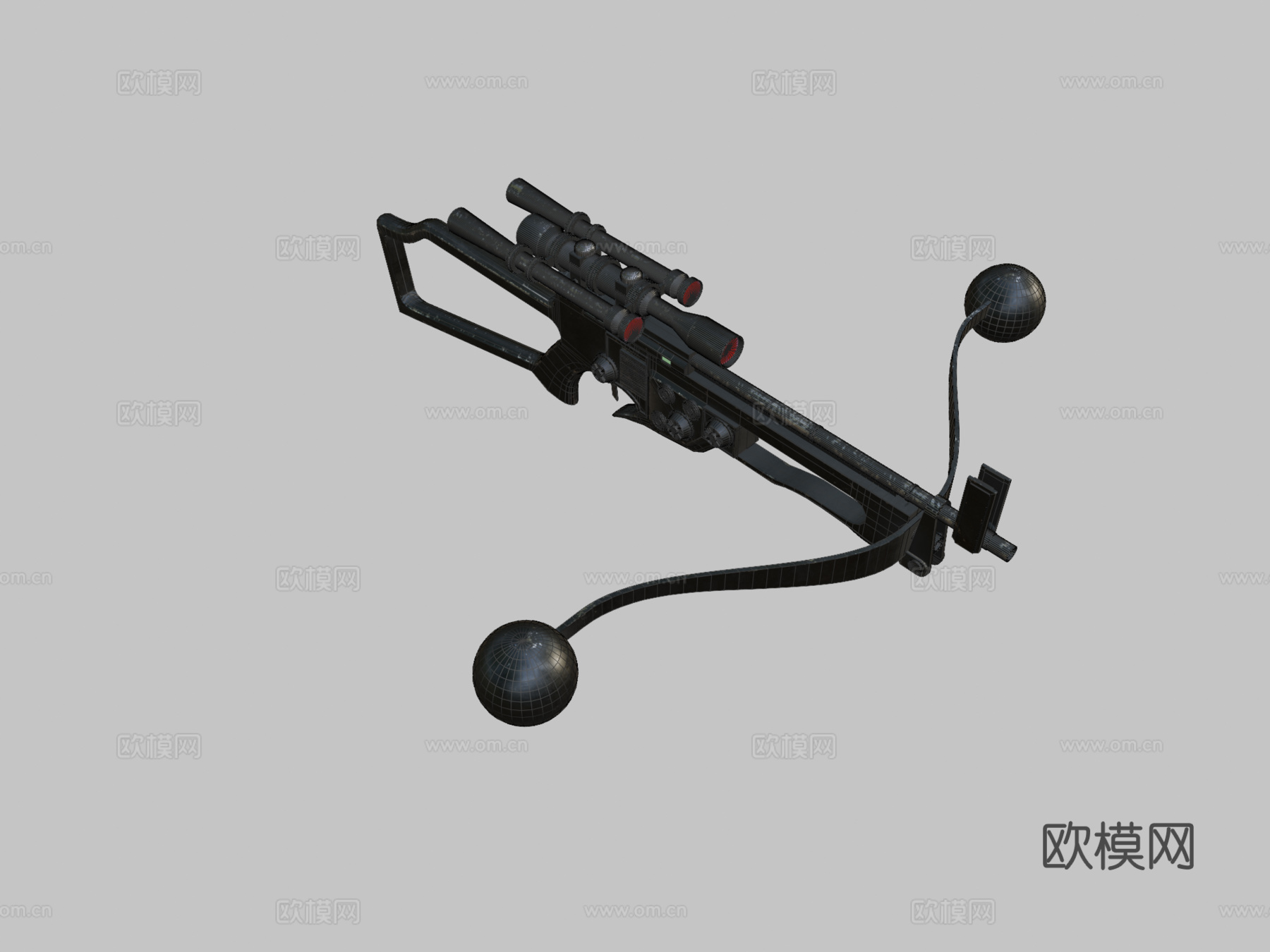 星球大战伍基弓弩3d模型