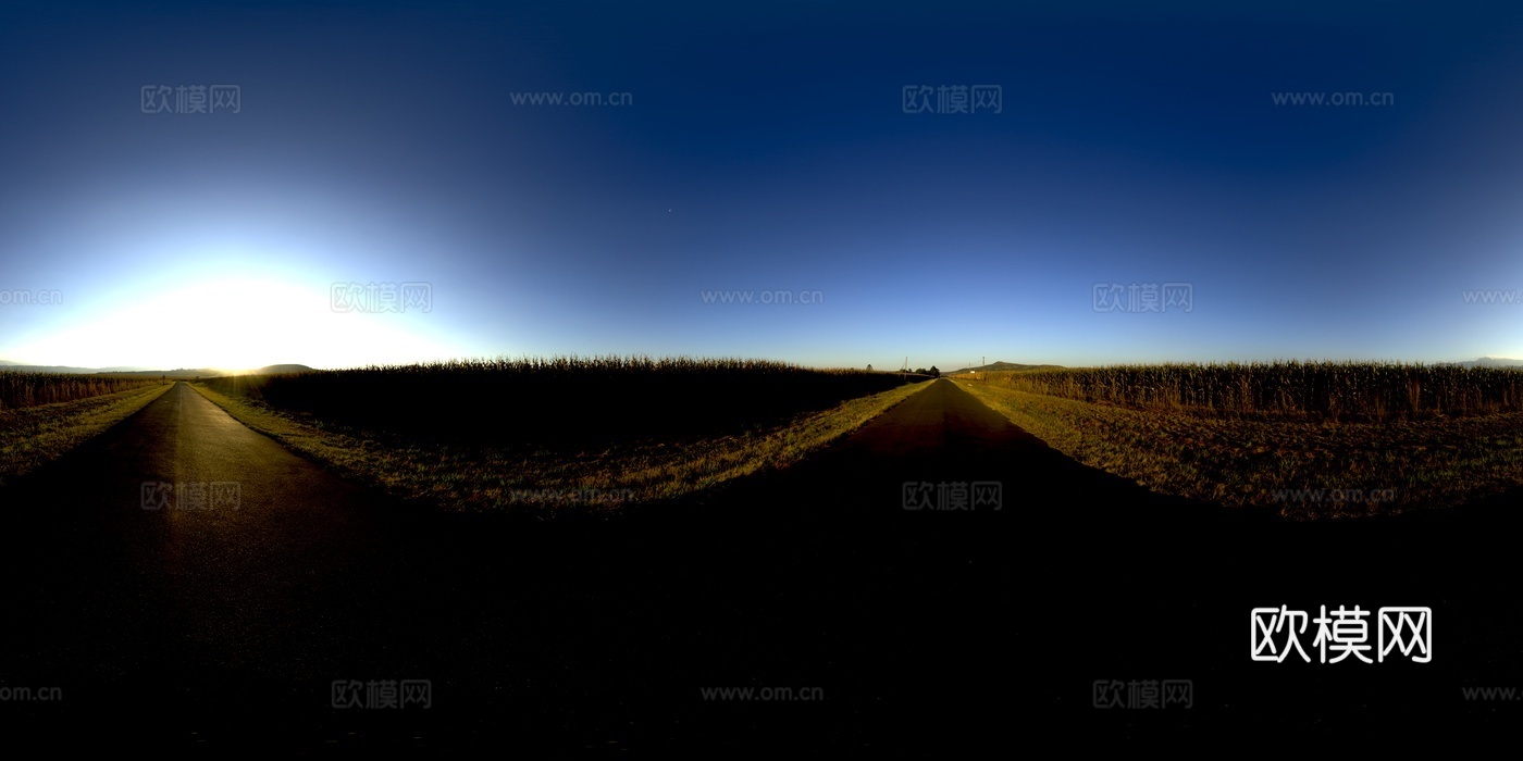 户外 广场 晨光 傍晚