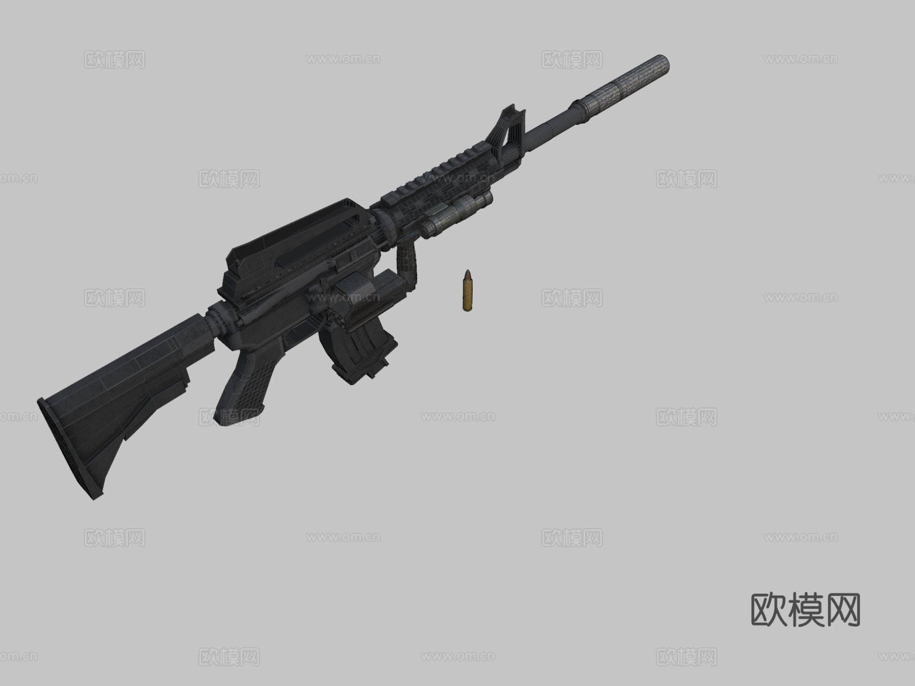 M4A13d模型