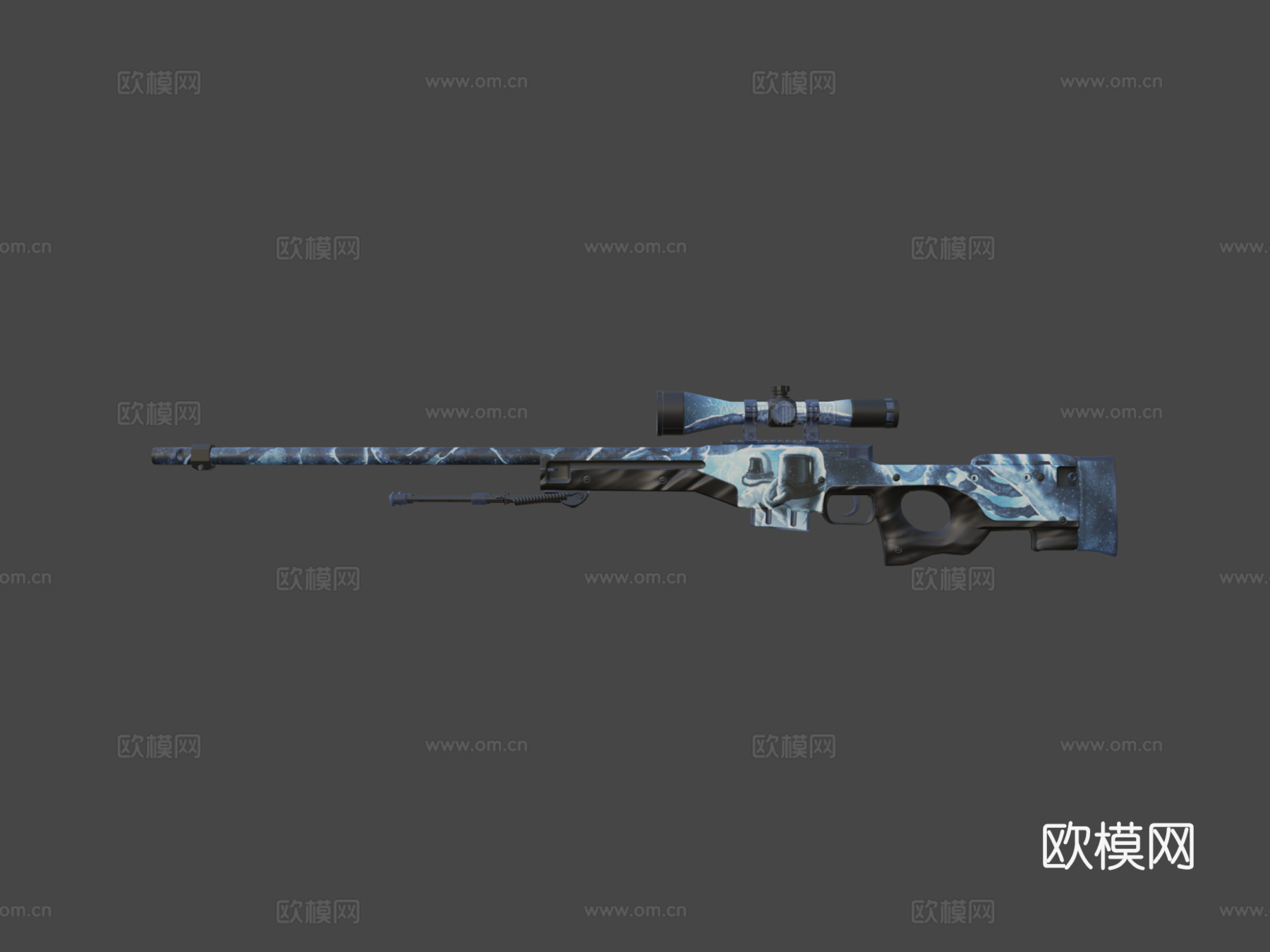 AWP-实验04号3d模型