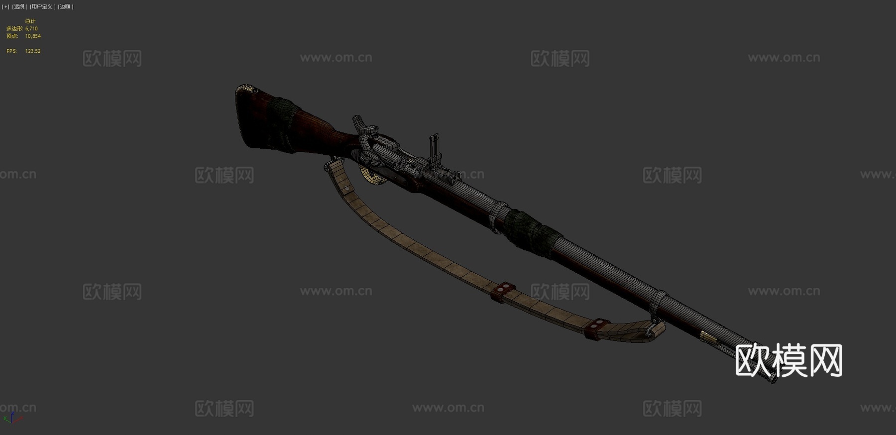 .577斯奈德恩菲尔德步枪3d模型