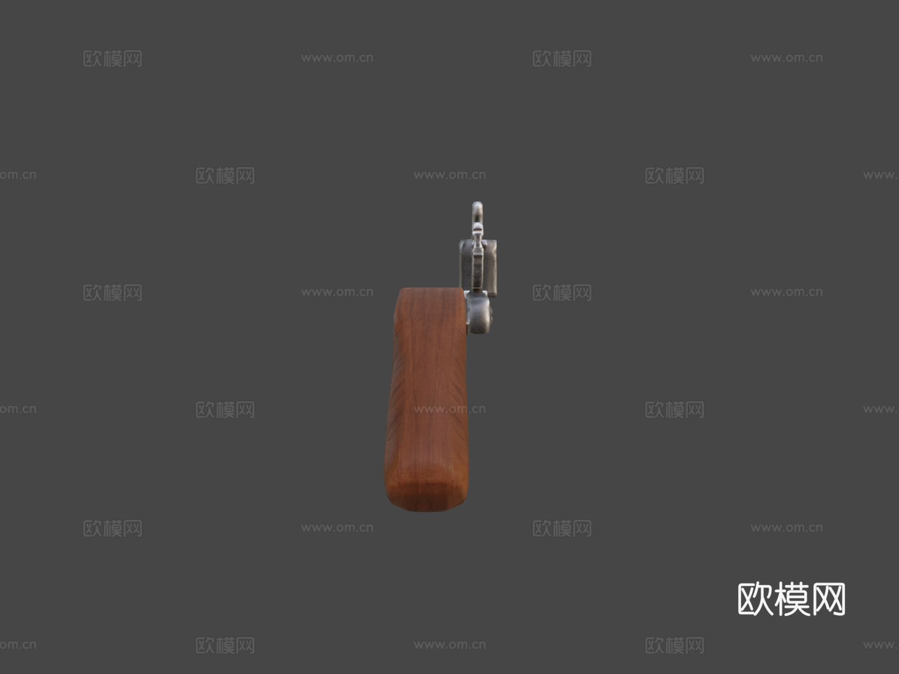 燧发手枪3d模型