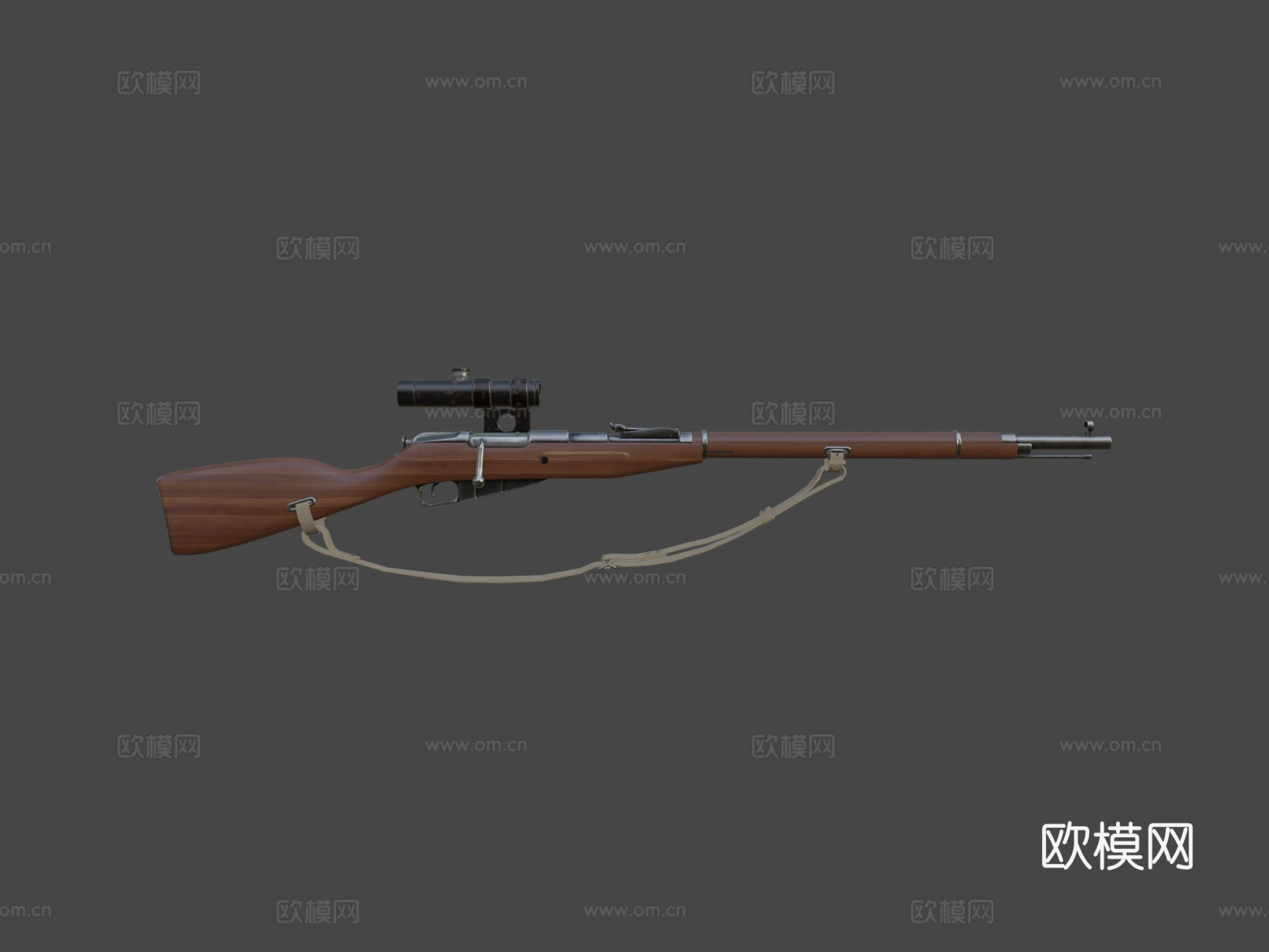 莫辛纳甘M913d模型