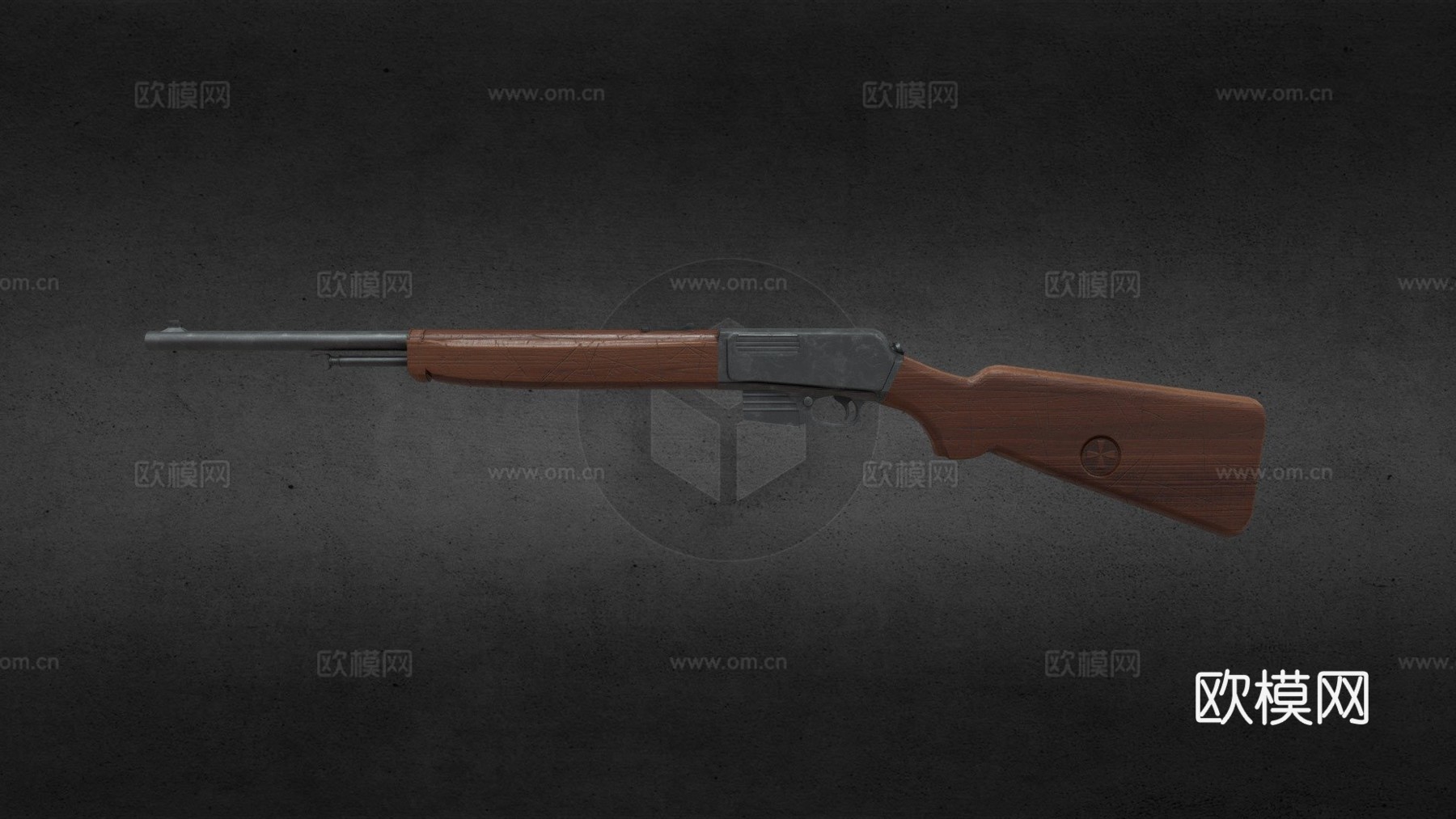 温彻斯特1907型3d模型