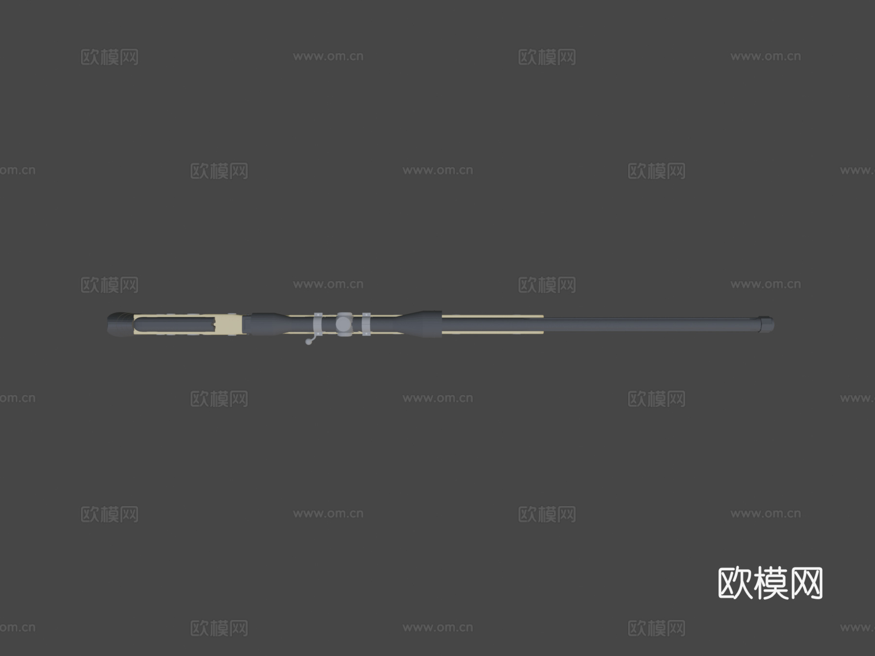 AWP(低多边形版)3d模型