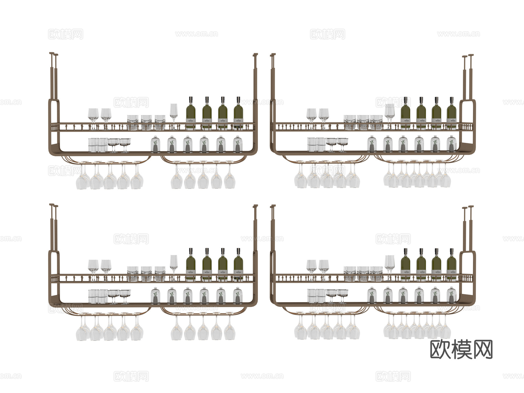 生活用品 酒杯3d模型