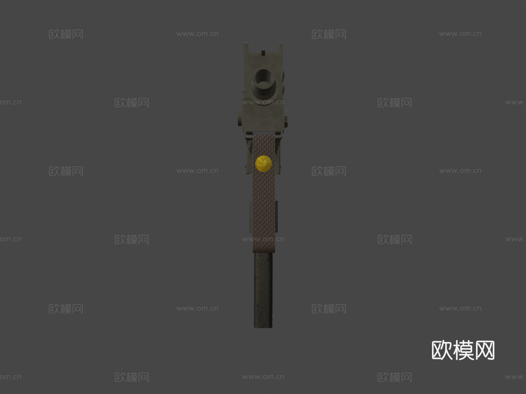 Mac10冲锋枪3d模型