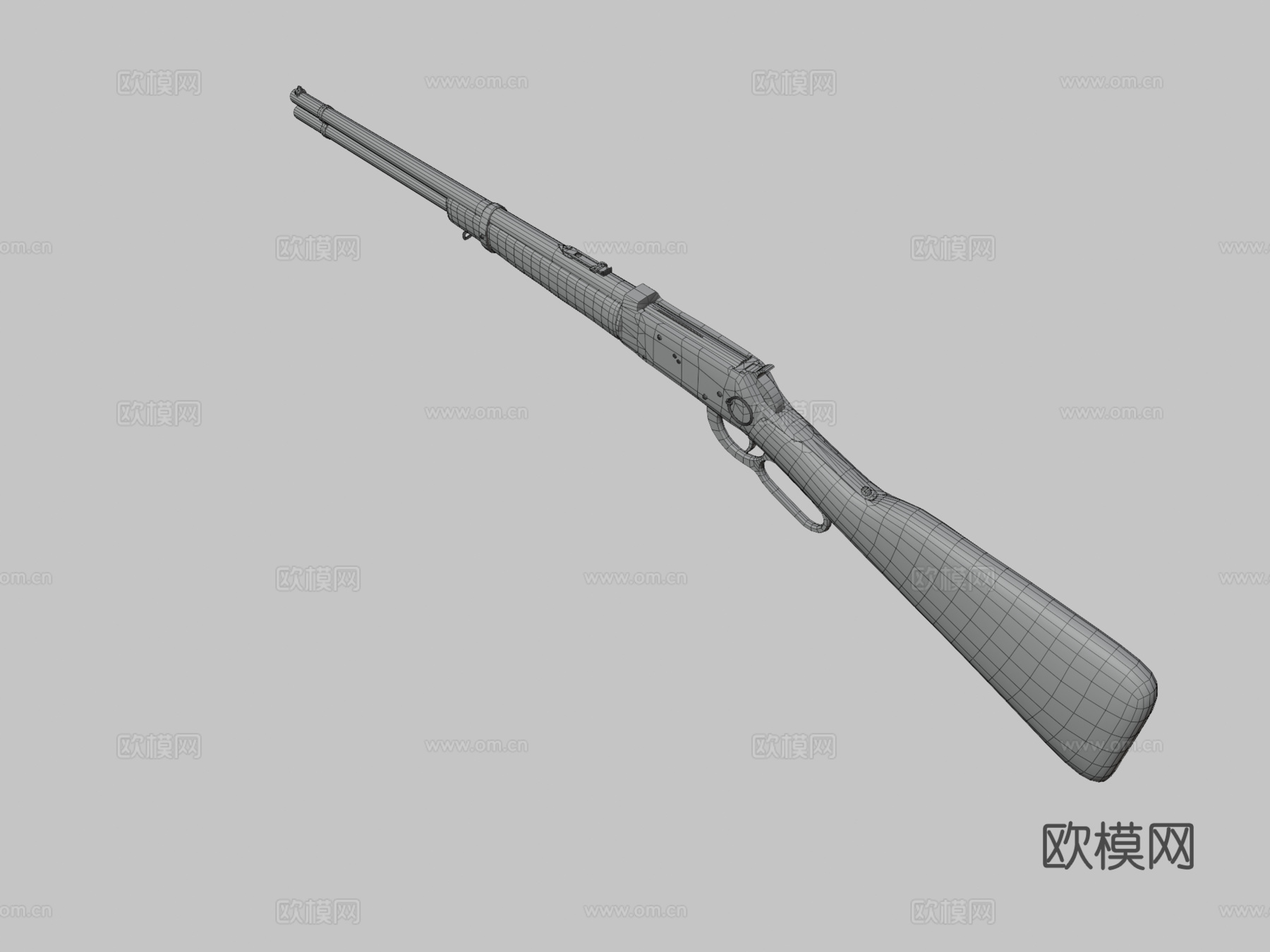 温彻斯特1894型3d模型