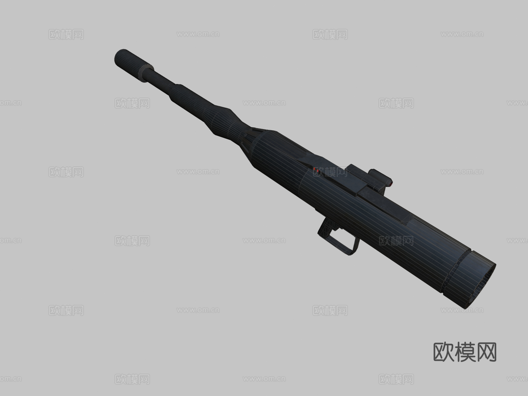 RPS-6火箭发射器3d模型