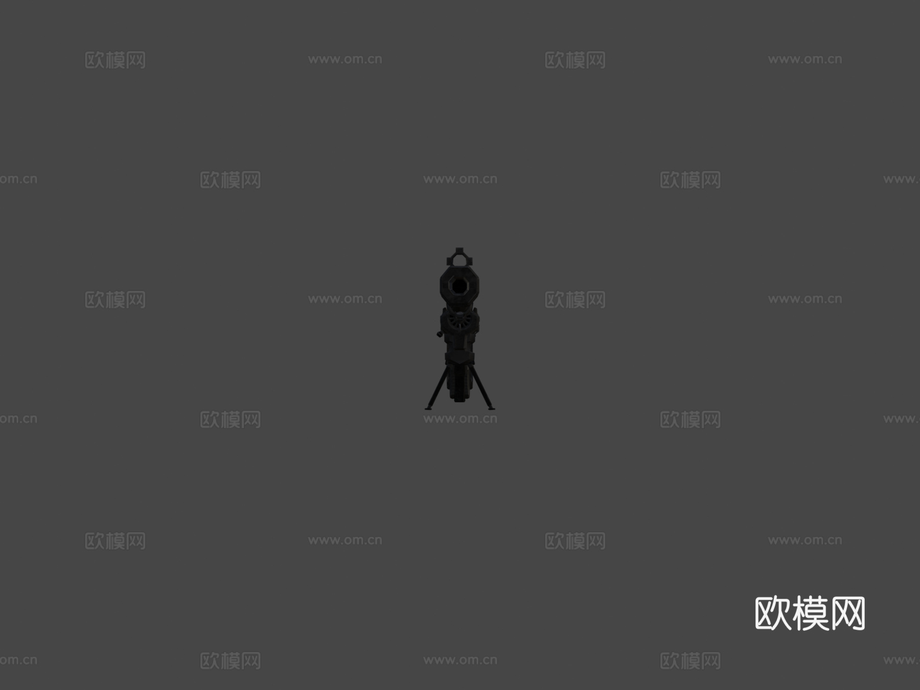 ER-1(科幻步枪)3d模型