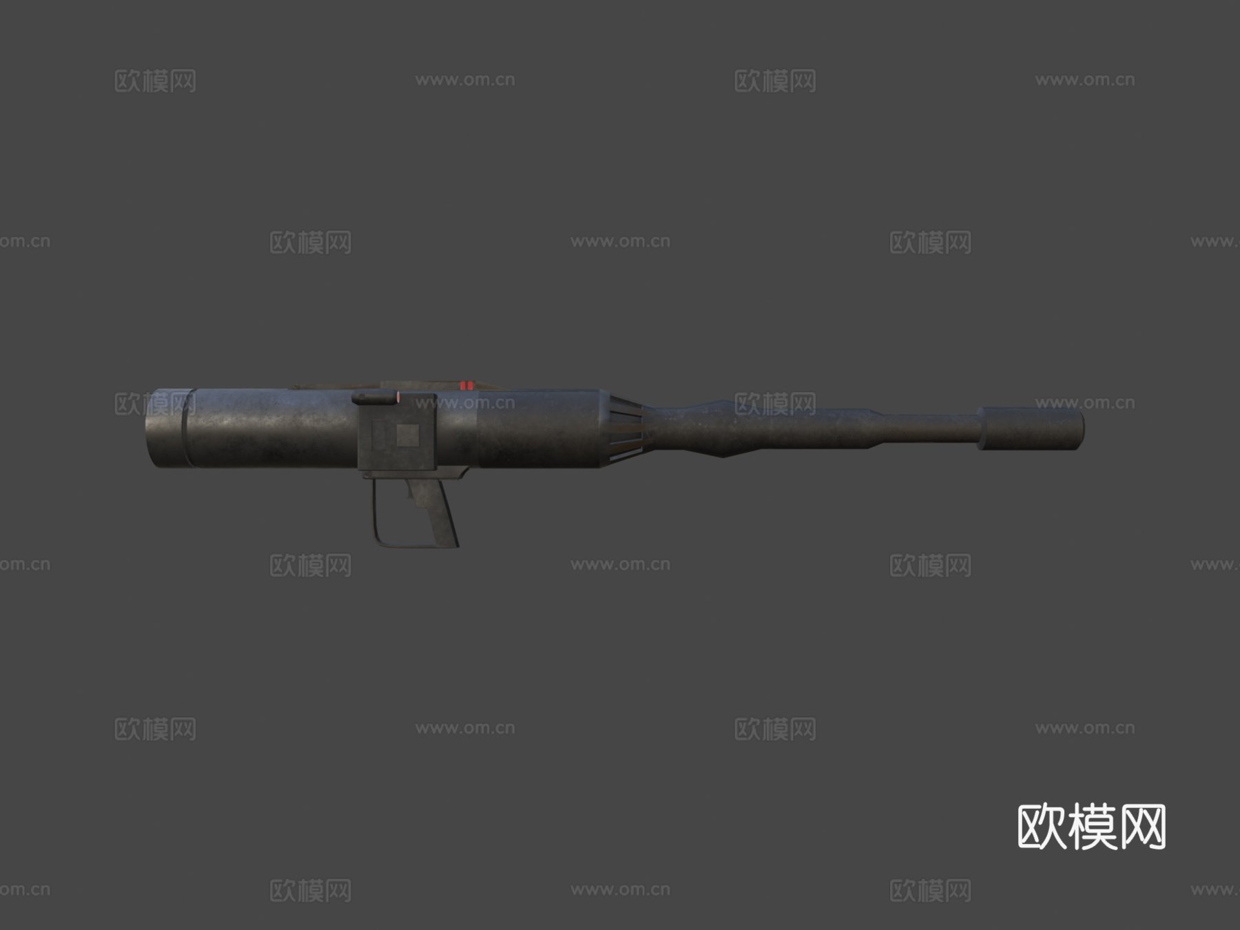 RPS-6火箭发射器3d模型